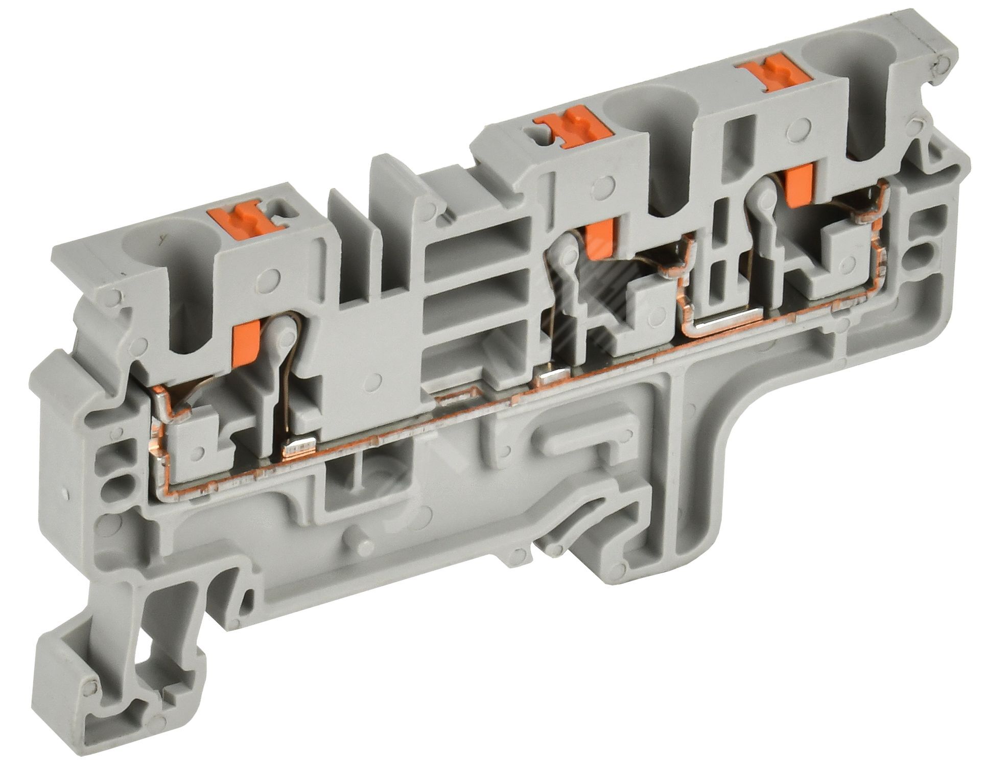Изображение товара Клемма пружинная IEK ARMAFIX CP-MC 3 вывода 4 мм2
