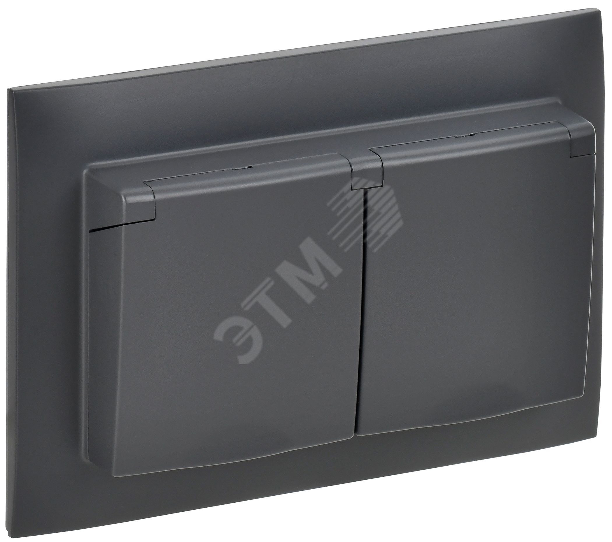 Изображение товара Розетка 2-местная и крышкой 16А в сборе IP44 SK-R12T титан SKANDY (шт) Изображение товара Розетка 2-местная и крышкой 16А в сборе IP44 SK-R12T титан SKANDY (шт)