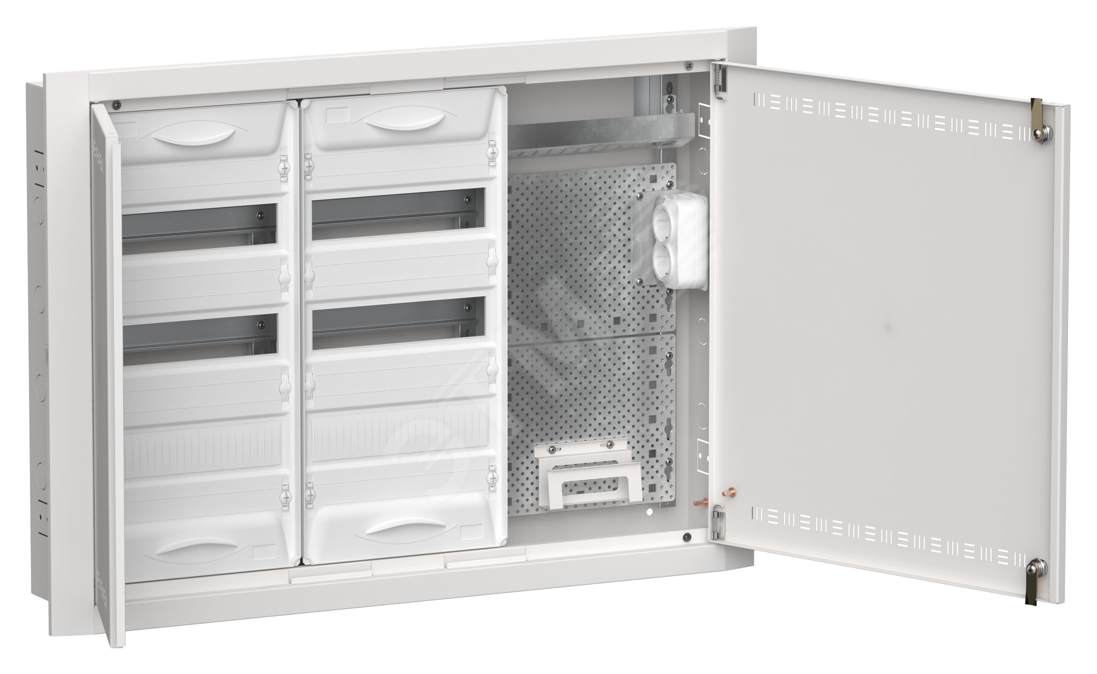 Изображение товара TITAN 5 Корпус комбинированный ЩРв-72 (3х36) 630х885х130мм IP30 белый (шт)