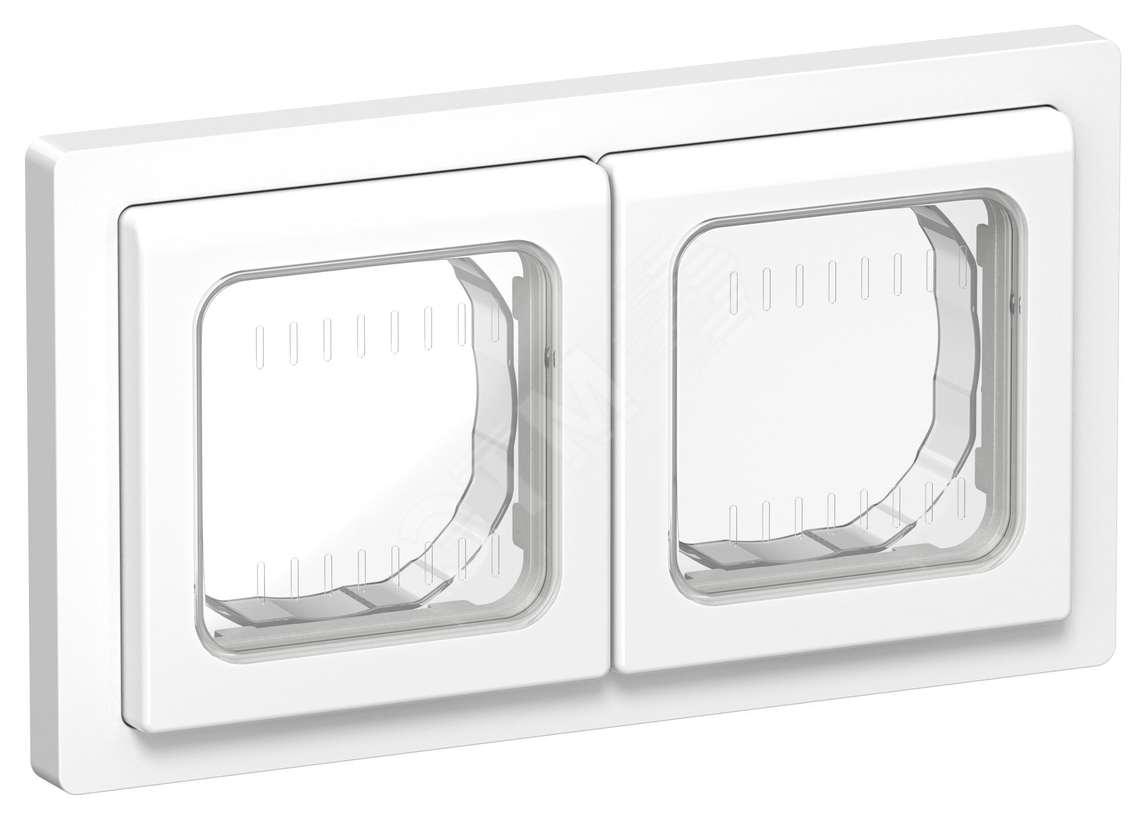Изображение товара FLITE Рамка 2-местная IP55 Рпро-2-55-ФлБ белый (шт) Изображение товара FLITE Рамка 2-местная IP55 Рпро-2-55-ФлБ белый (шт)