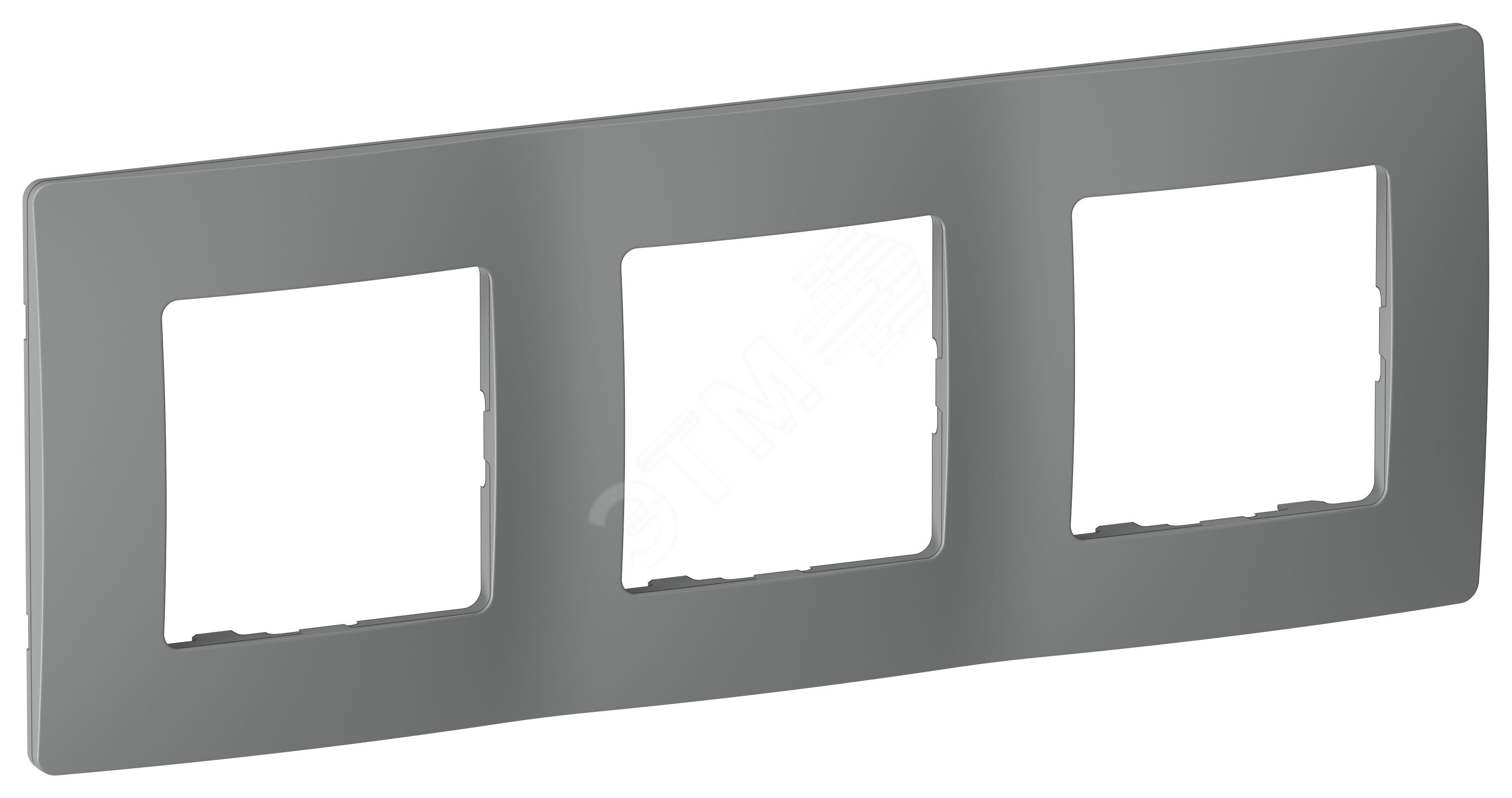 Изображение товара IEKETIKA Рамка 3-местная 6721531 мокрый асфальт (шт) Изображение товара IEKETIKA Рамка 3-местная 6721531 мокрый асфальт (шт)