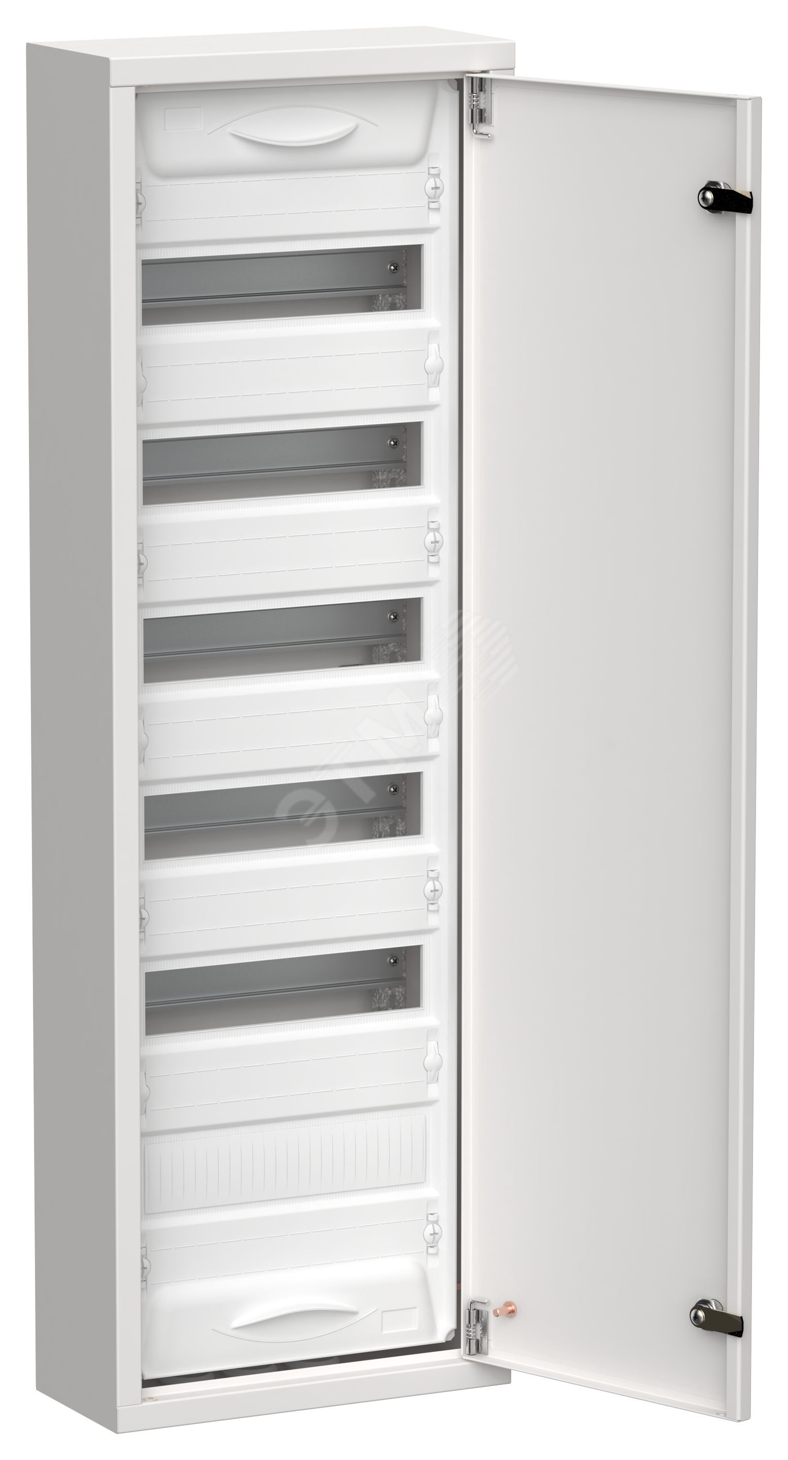 Изображение товара TITAN 5 Корпус металлический ЩРн-72 (1х72) 960х310х140мм IP31 белый (одна дверь) IEK (шт)