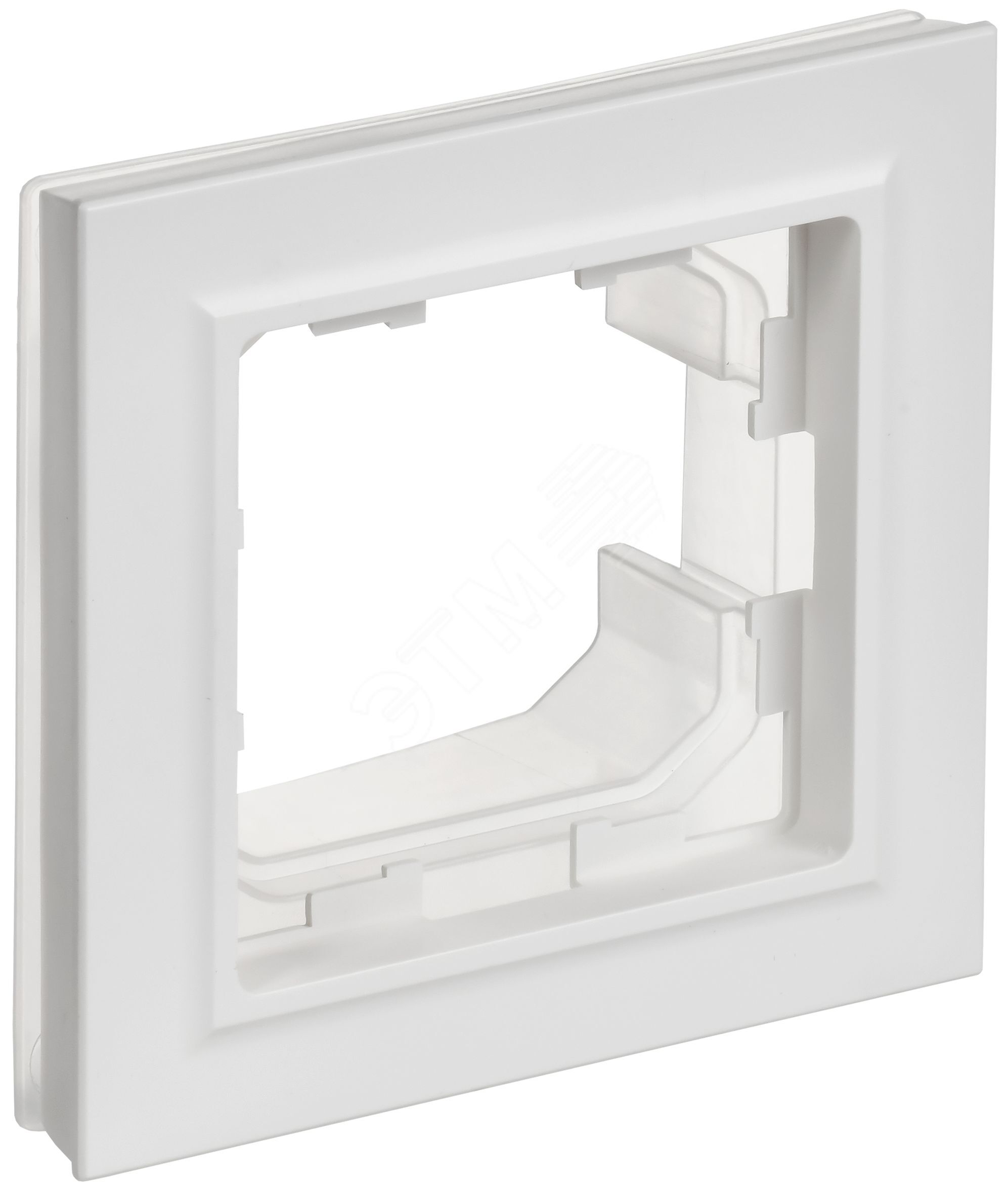 BRITE Рамка 1-местная IP44 РУ-1-БрАБ-44 арктический белый