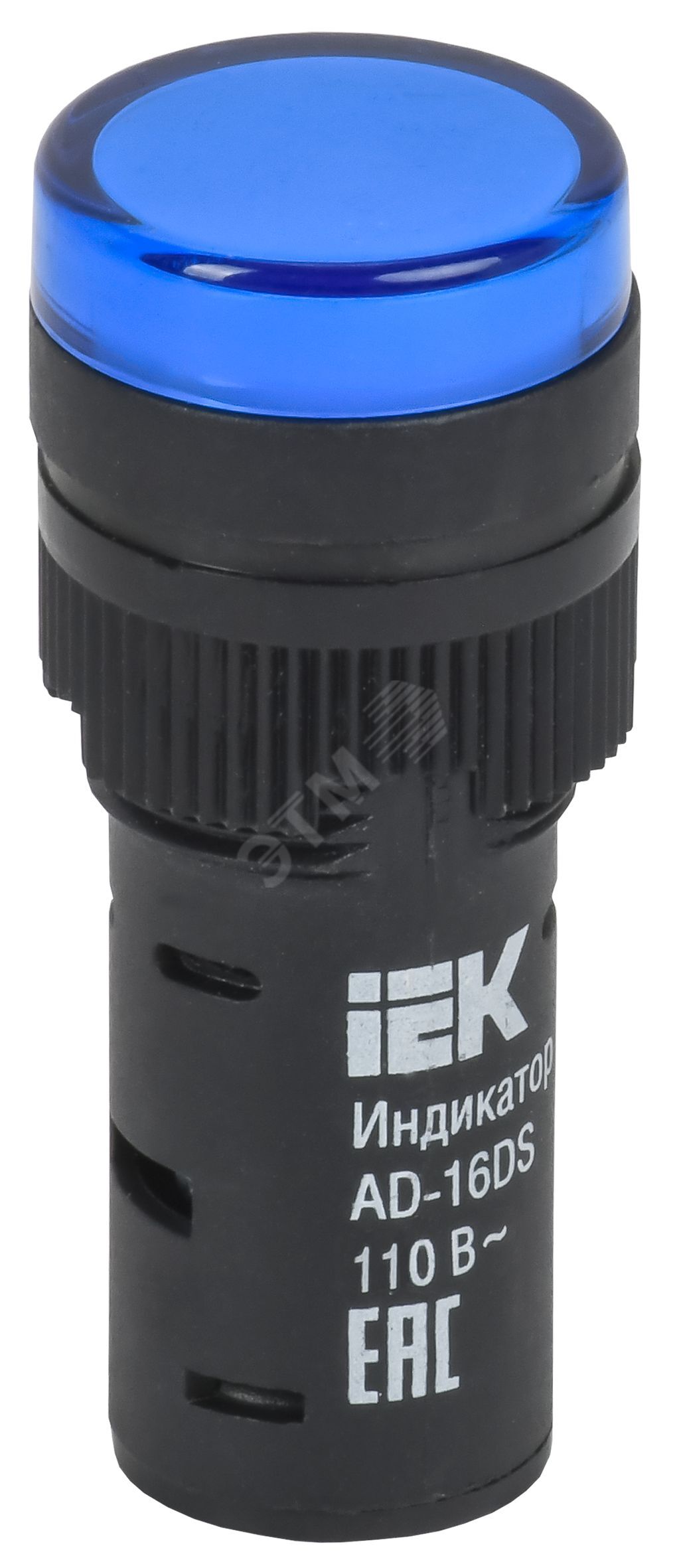 Изображение товара Лампа IEK AD16DS(LED)матрица d16мм синий 110В AC/DC Изображение товара Лампа IEK AD16DS(LED)матрица d16мм синий 110В AC/DC