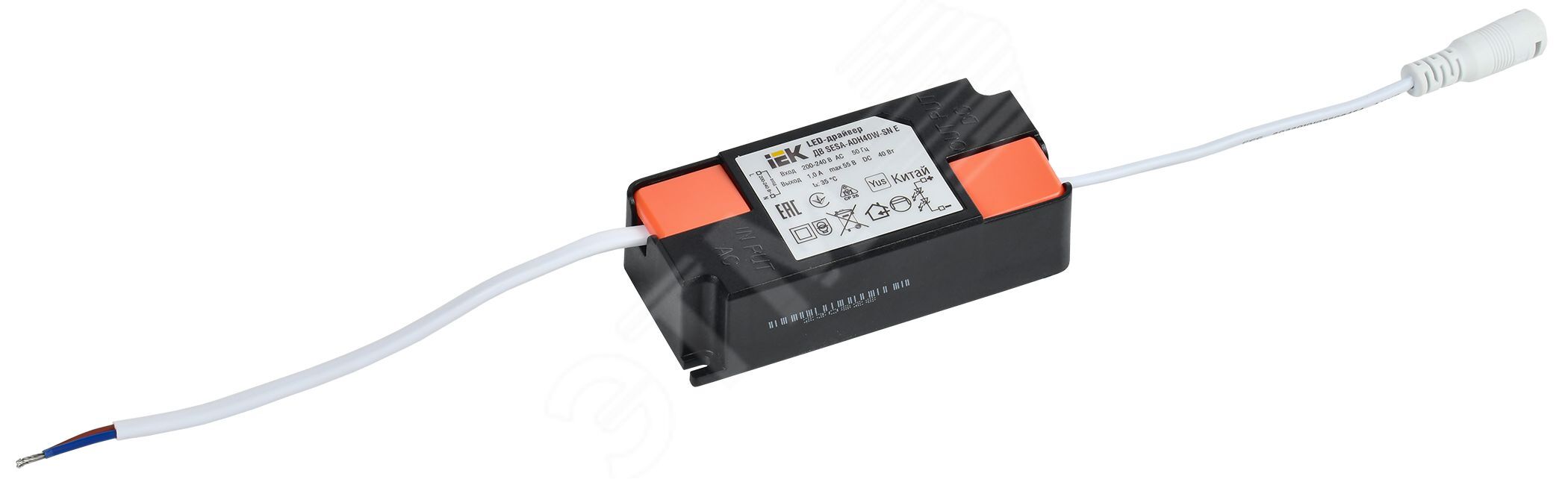 Изображение товара Драйвер IEK ДВ SESA-ADH40W-SN Е для LED панелей 40 Вт