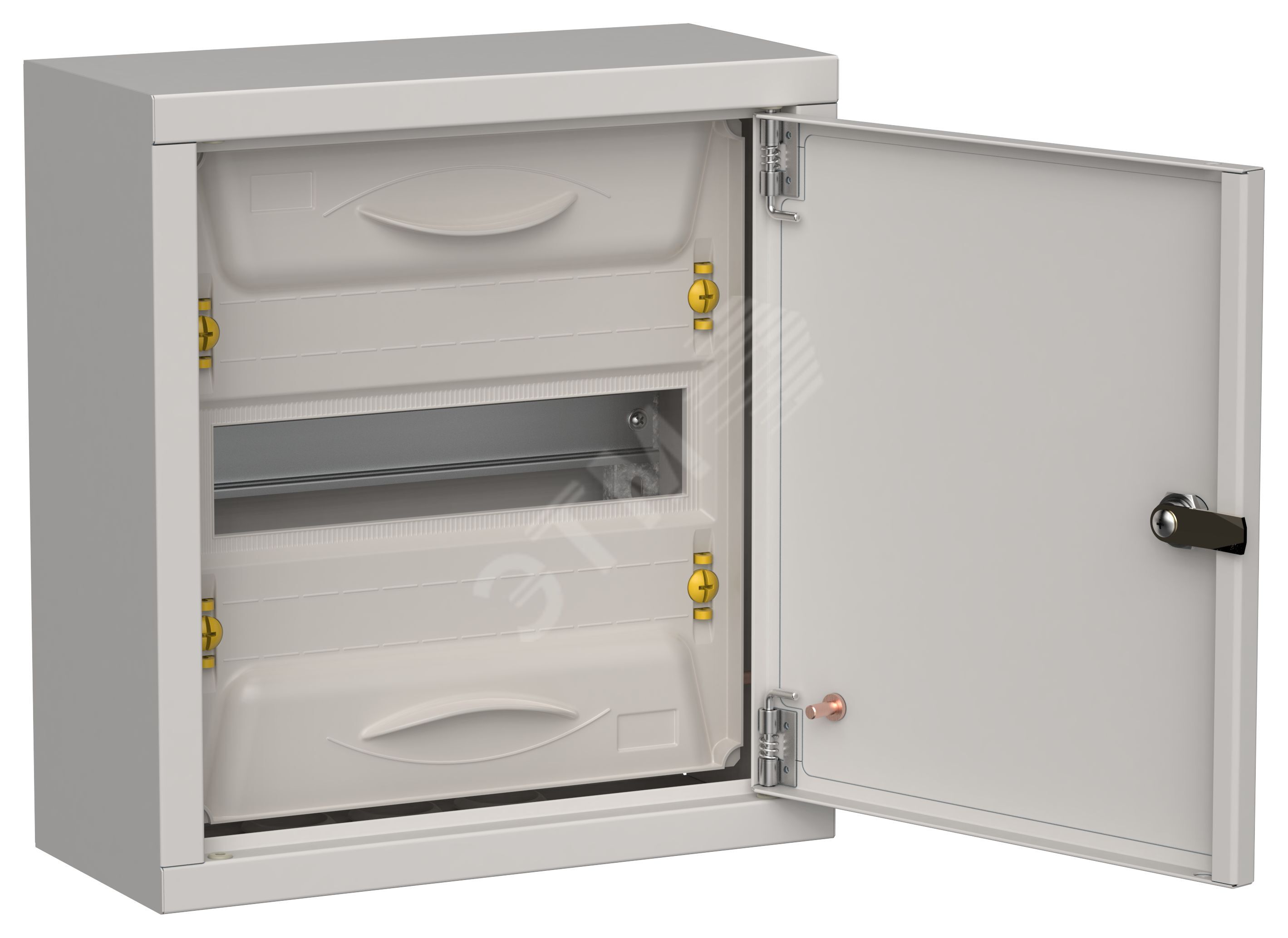 Изображение товара TITAN 5 Корпус металлический ЩРн-12 (1х12) 335х310х140мм IP31 серый (одна дверь) (шт) Изображение товара TITAN 5 Корпус металлический ЩРн-12 (1х12) 335х310х140мм IP31 серый (одна дверь) (шт)
