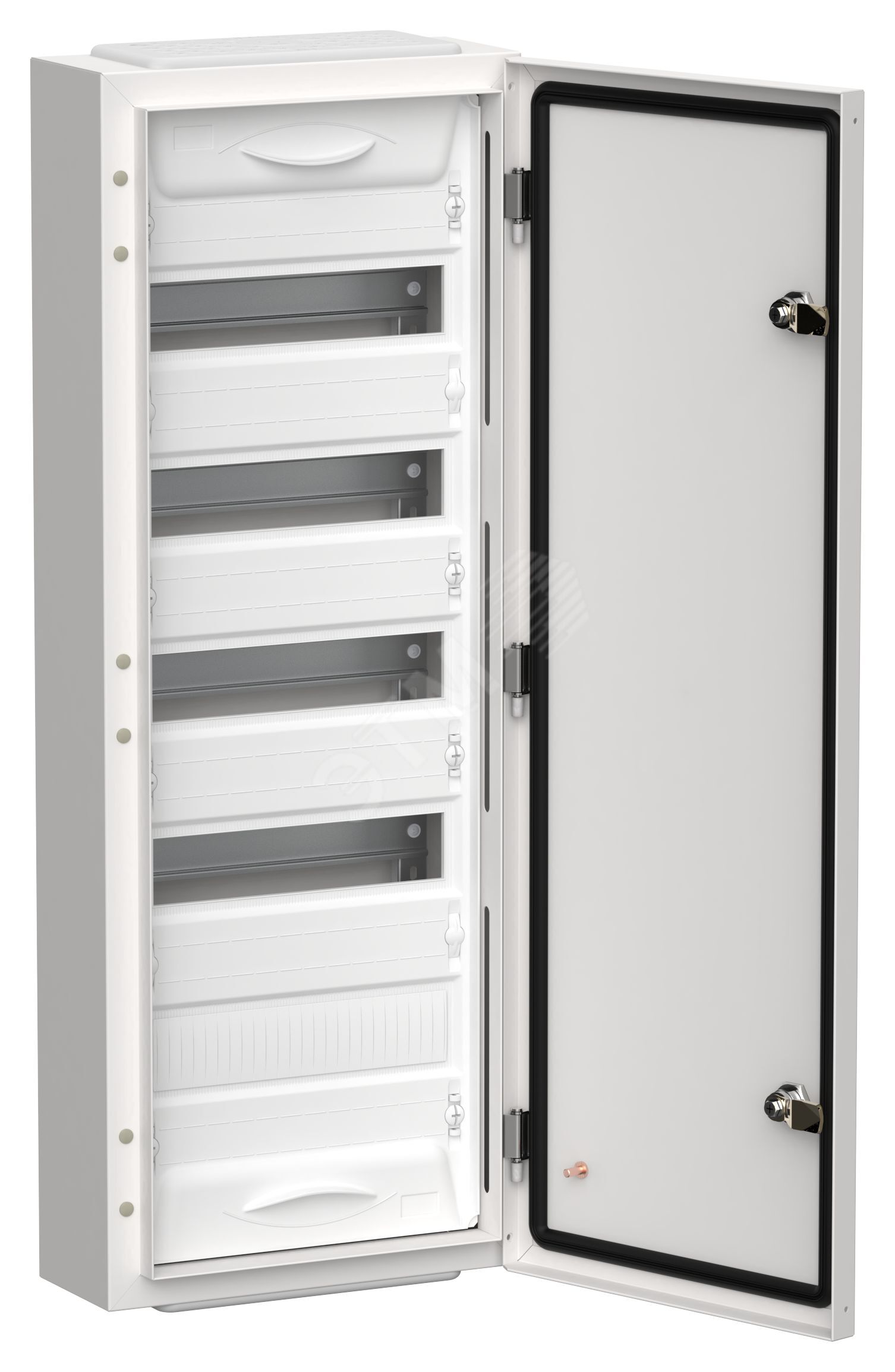 Изображение товара TITAN 5 Корпус металлический ЩРн-60 (1х60) 835х310х140мм IP54 белый (одна дверь) (шт)