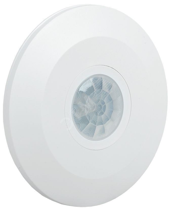 Изображение товара Датчик движения ДД-026 2000Вт 360град 6м IP20 белый (шт)