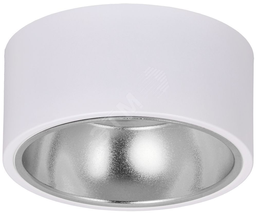 Изображение товара Потолочный светильник IEK 4017 белый/хром накладной LED GX53 Изображение товара Потолочный светильник IEK 4017 белый/хром накладной LED GX53