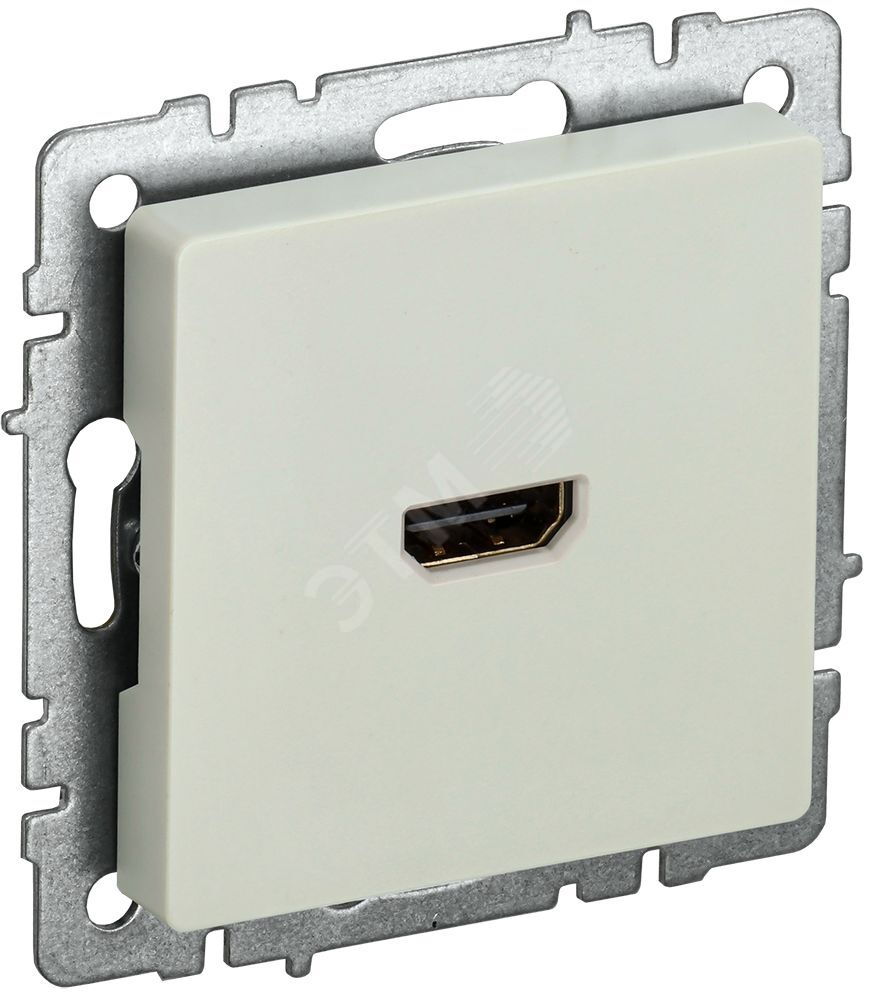 Изображение товара Розетка HDMI IEK BRITE бежевый для цифровых устройств Изображение товара Розетка HDMI IEK BRITE бежевый для цифровых устройств