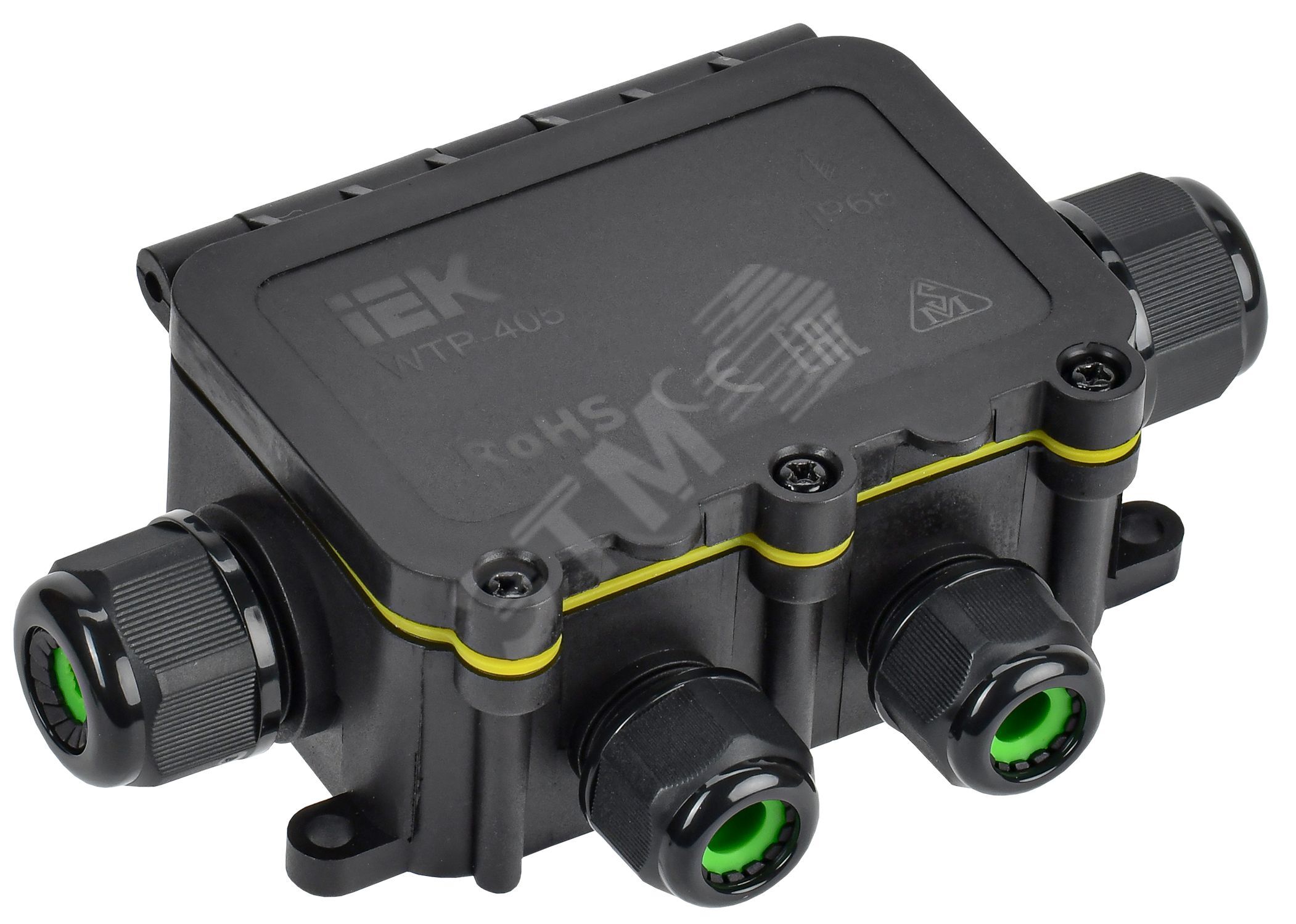 Изображение товара Коробка распределительная IEK WTP-405 IP68 6 вводов