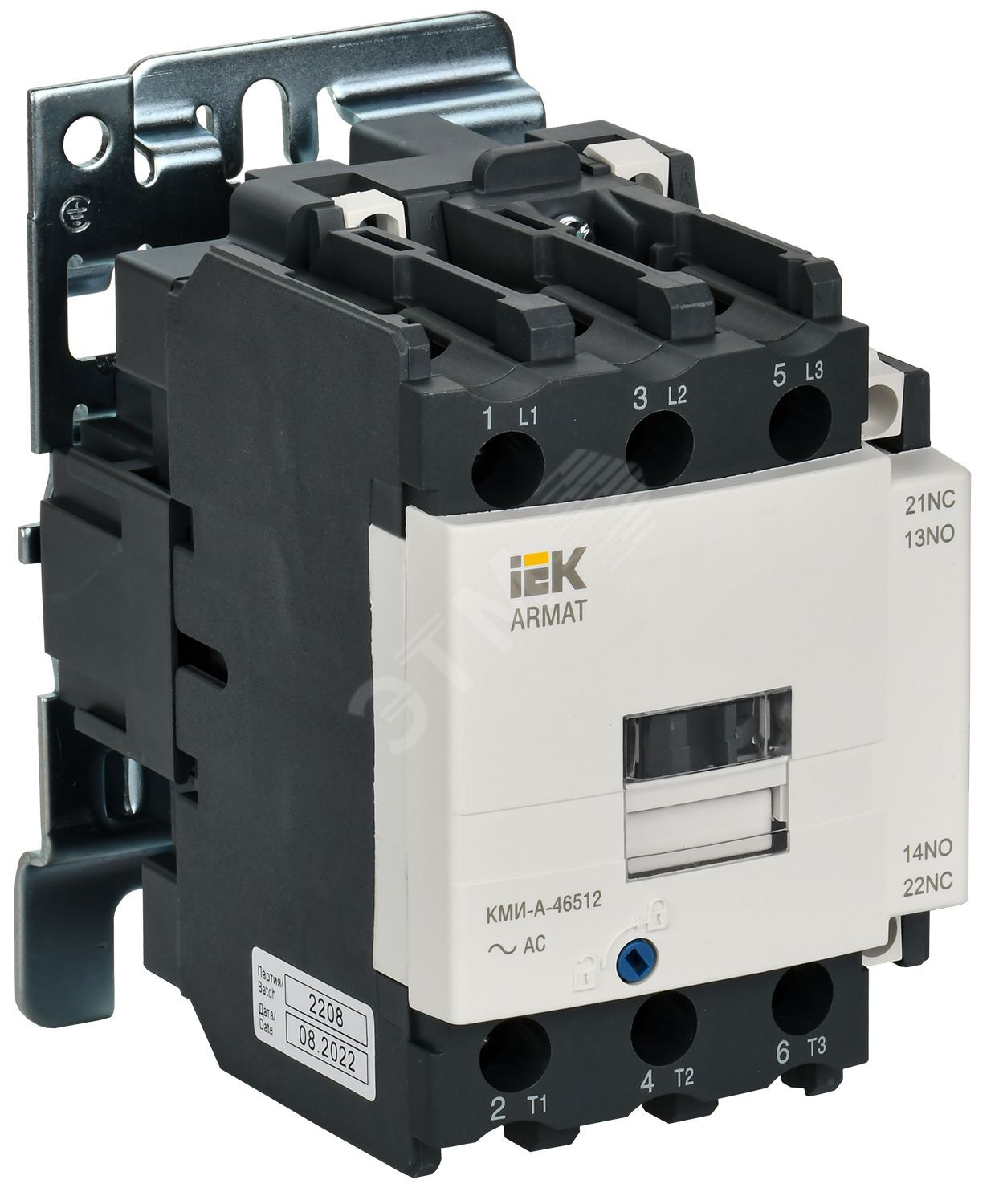 Изображение товара ARMAT Контактор КМИ-А-46512 LC1D 65А 230В/АС3 1NO/1NC (шт)