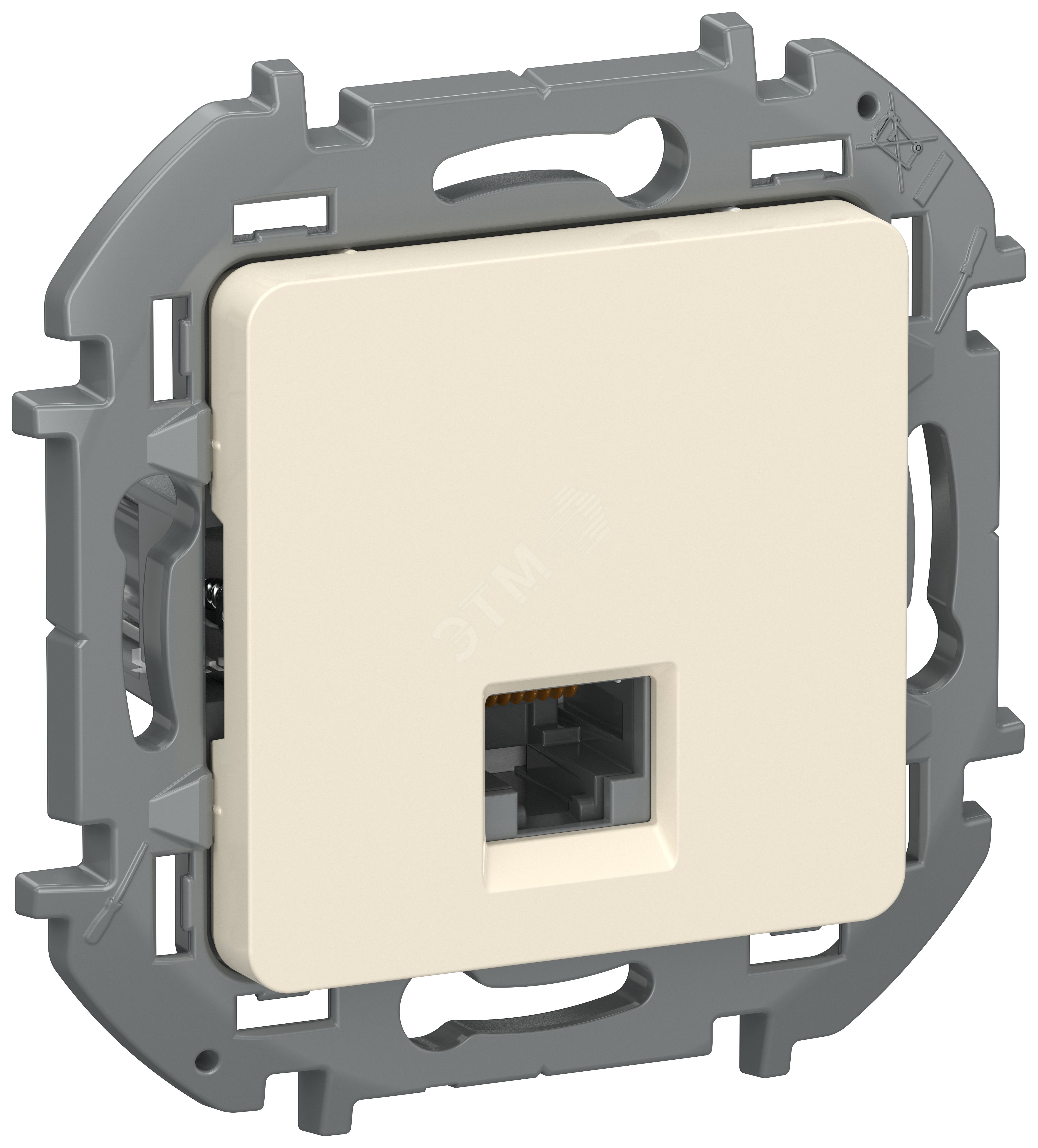 Изображение товара IEKINSPIRIA Розетка компьютерная RJ45 категория 5Е UTP 6738261 слоновая кость (шт) Изображение товара IEKINSPIRIA Розетка компьютерная RJ45 категория 5Е UTP 6738261 слоновая кость (шт)