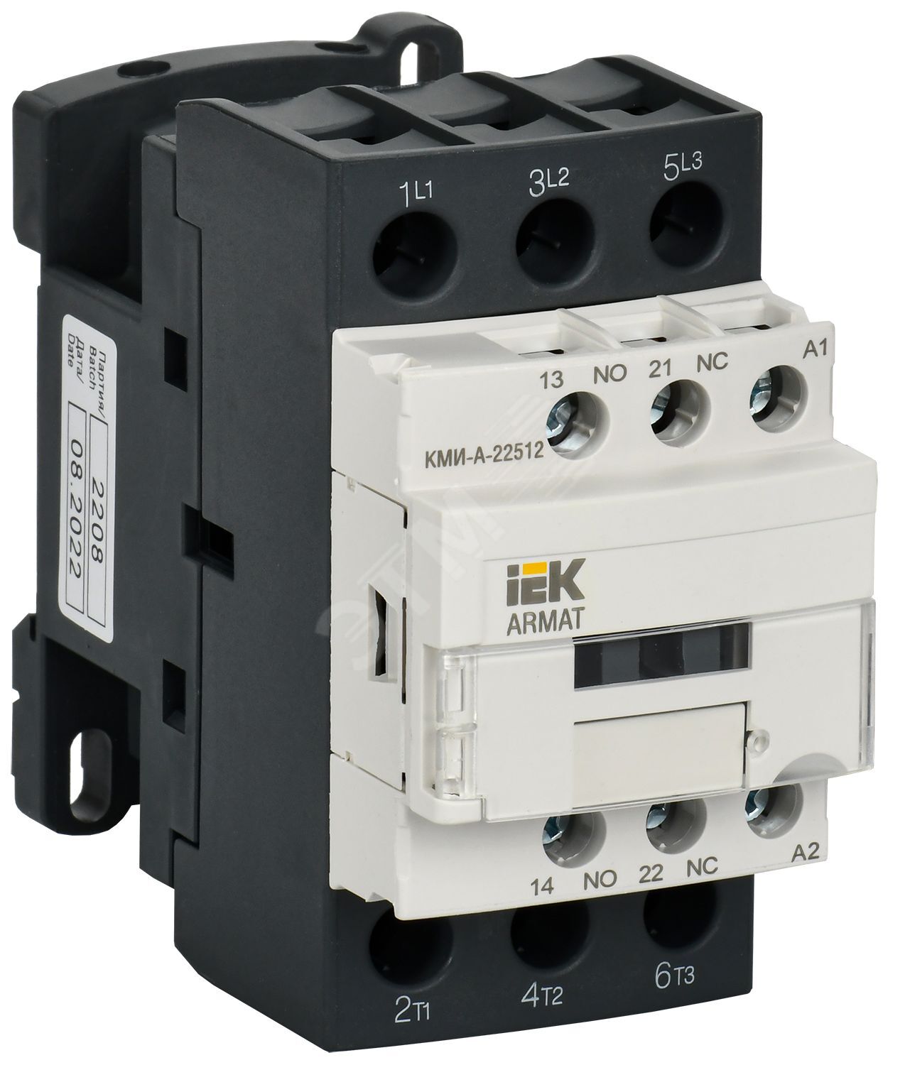 ARMAT Контактор КМИ-А-22512 LC1D 25А 24В/АС3 1NO/1NC