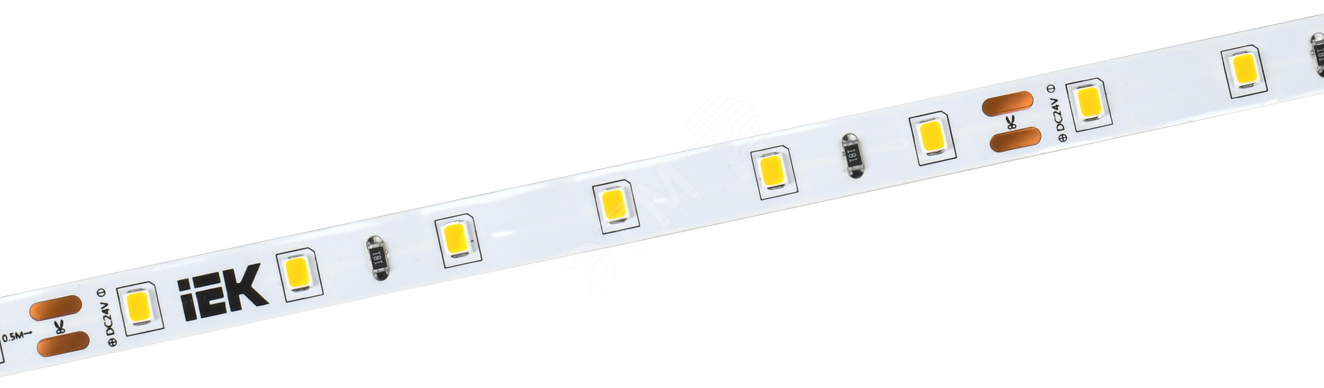 Изображение товара Лента светодиодная 5м LSR-2835NW60-6-IP20-24В (упак)