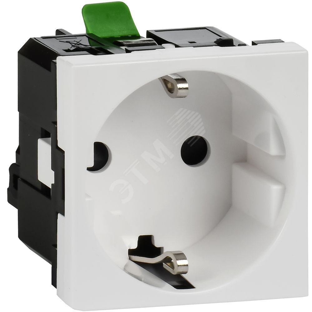Изображение товара Розетка IEK Legrand/DLP/Metra 16А 250ВIP20 Белая 2 модуля
