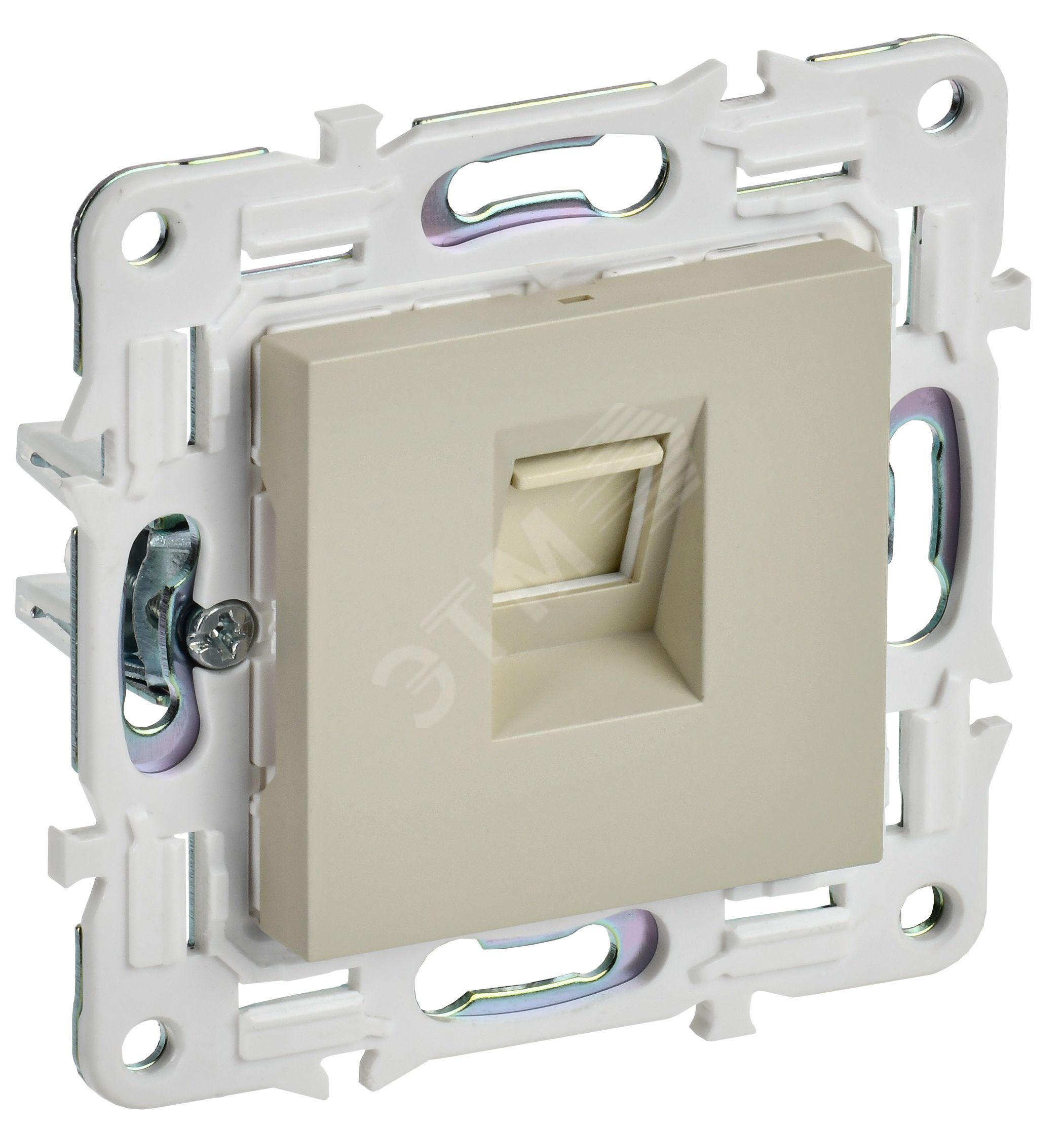 Изображение товара SKANDY Розетка компьютерная RJ45 кат.5E SK-K01B бежевый (шт) Изображение товара SKANDY Розетка компьютерная RJ45 кат.5E SK-K01B бежевый (шт)