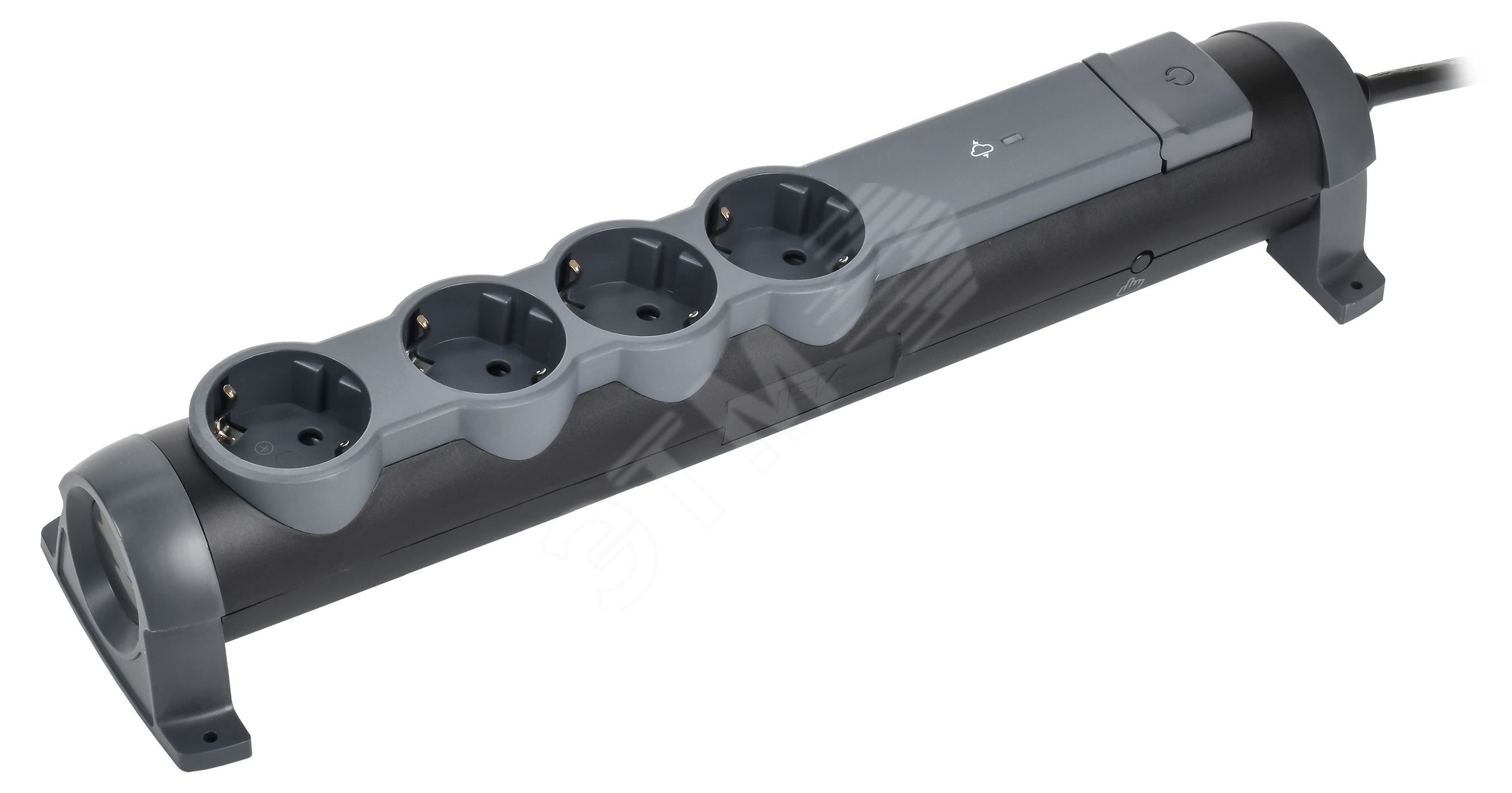 Изображение товара Сетевой фильтр IEK COMFORT СФ-04К 16А, поворотный корпус, кабель 1,5м Изображение товара Сетевой фильтр IEK COMFORT СФ-04К 16А, поворотный корпус, кабель 1,5м