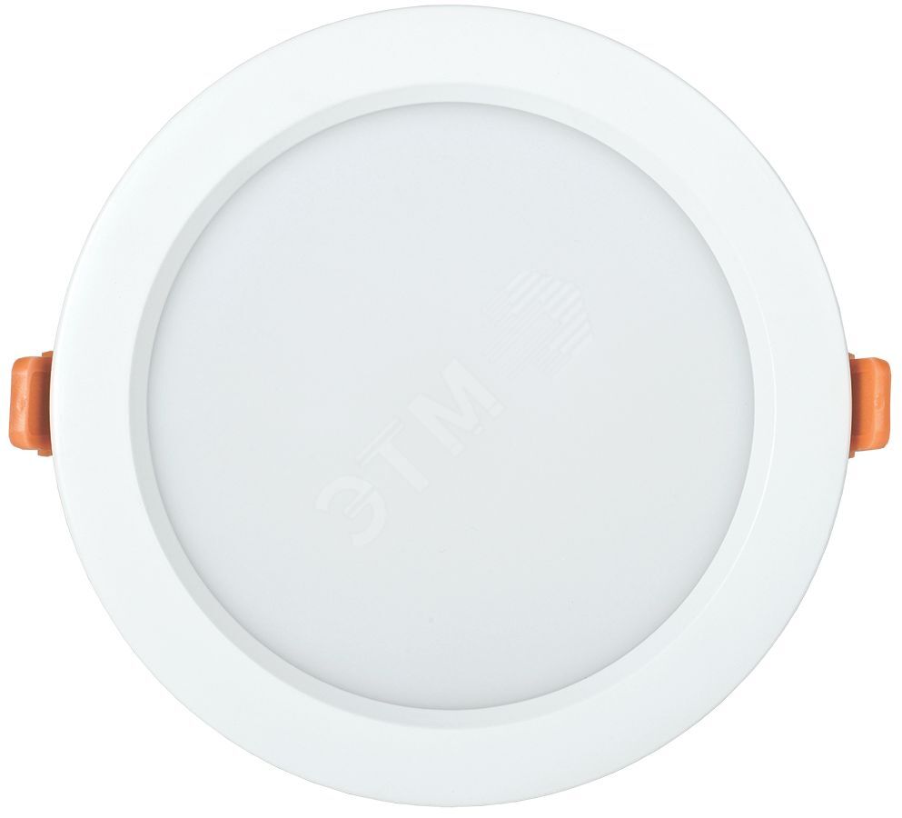 Изображение товара Встраиваемый светильник LED IEK ДВО 1803 PRO 30Вт белый круг IP40