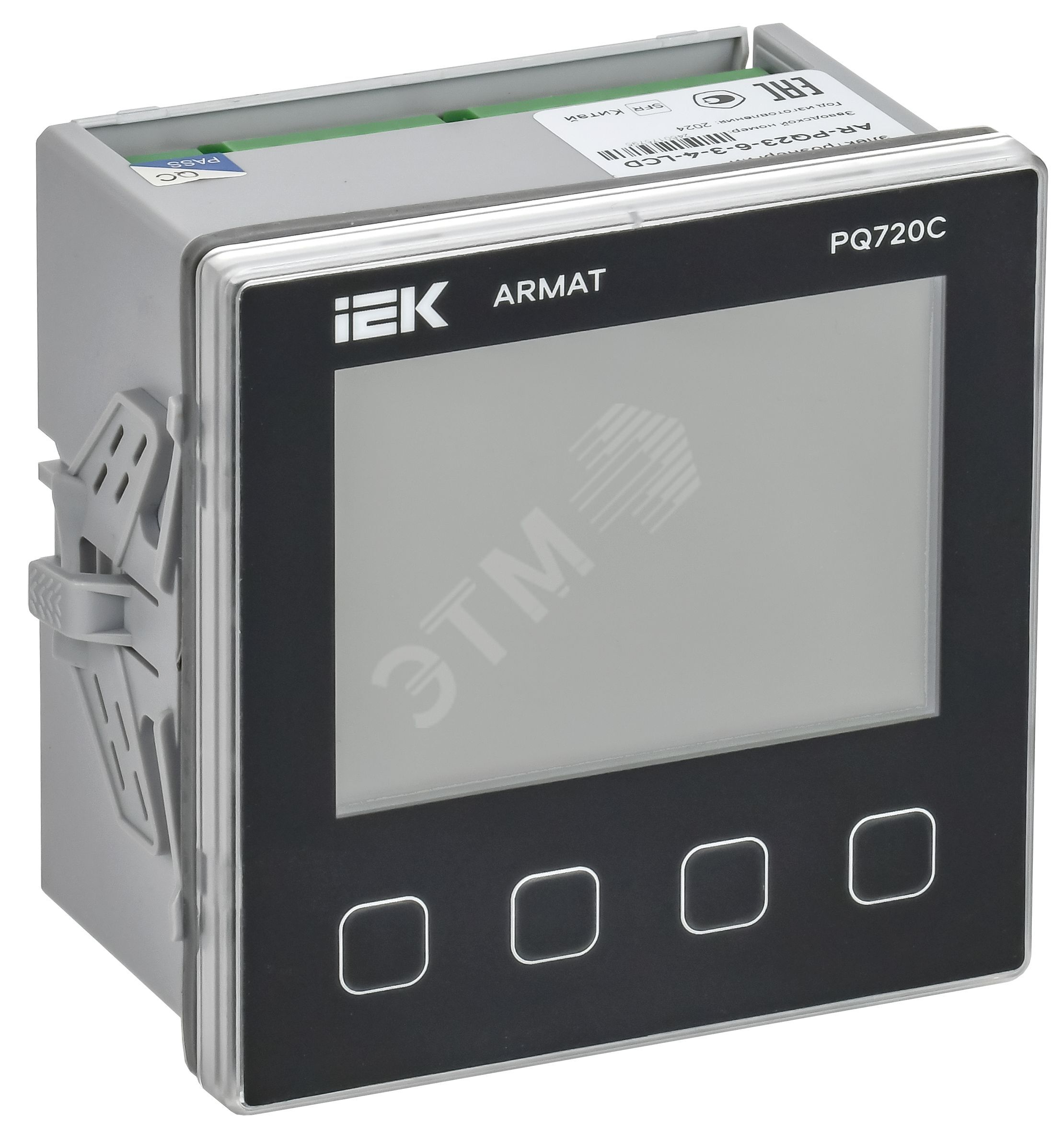 Изображение товара Анализатор качества электроэнергии IEK PQ720C для трёхфазной сети 400 В Изображение товара Анализатор качества электроэнергии IEK PQ720C для трёхфазной сети 400 В