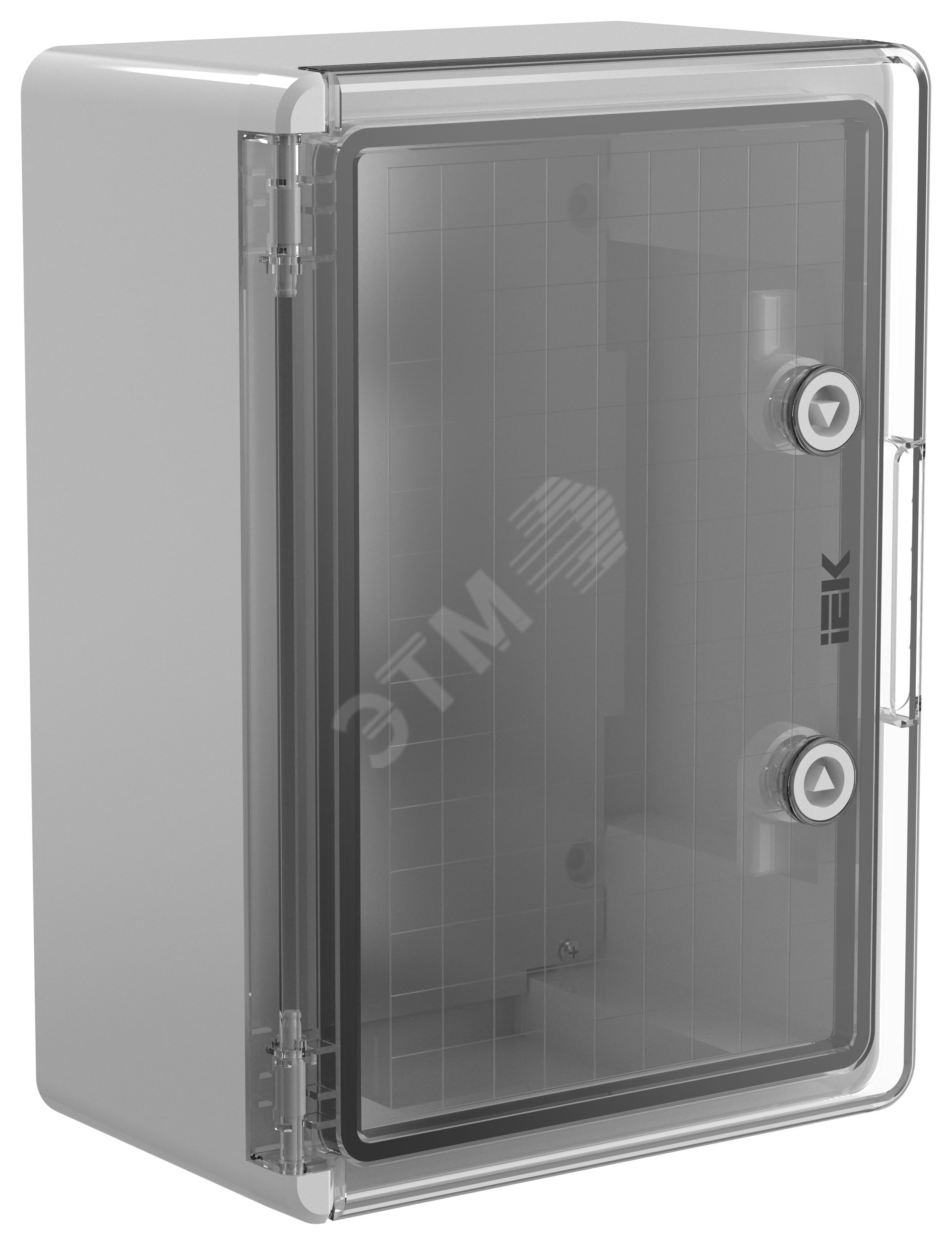 Изображение товара Корпус монтажный IEK MKP92-N-352515-65 с прозрачной дверью IP65 350x250x150 мм Изображение товара Корпус монтажный IEK MKP92-N-352515-65 с прозрачной дверью IP65 350x250x150 мм
