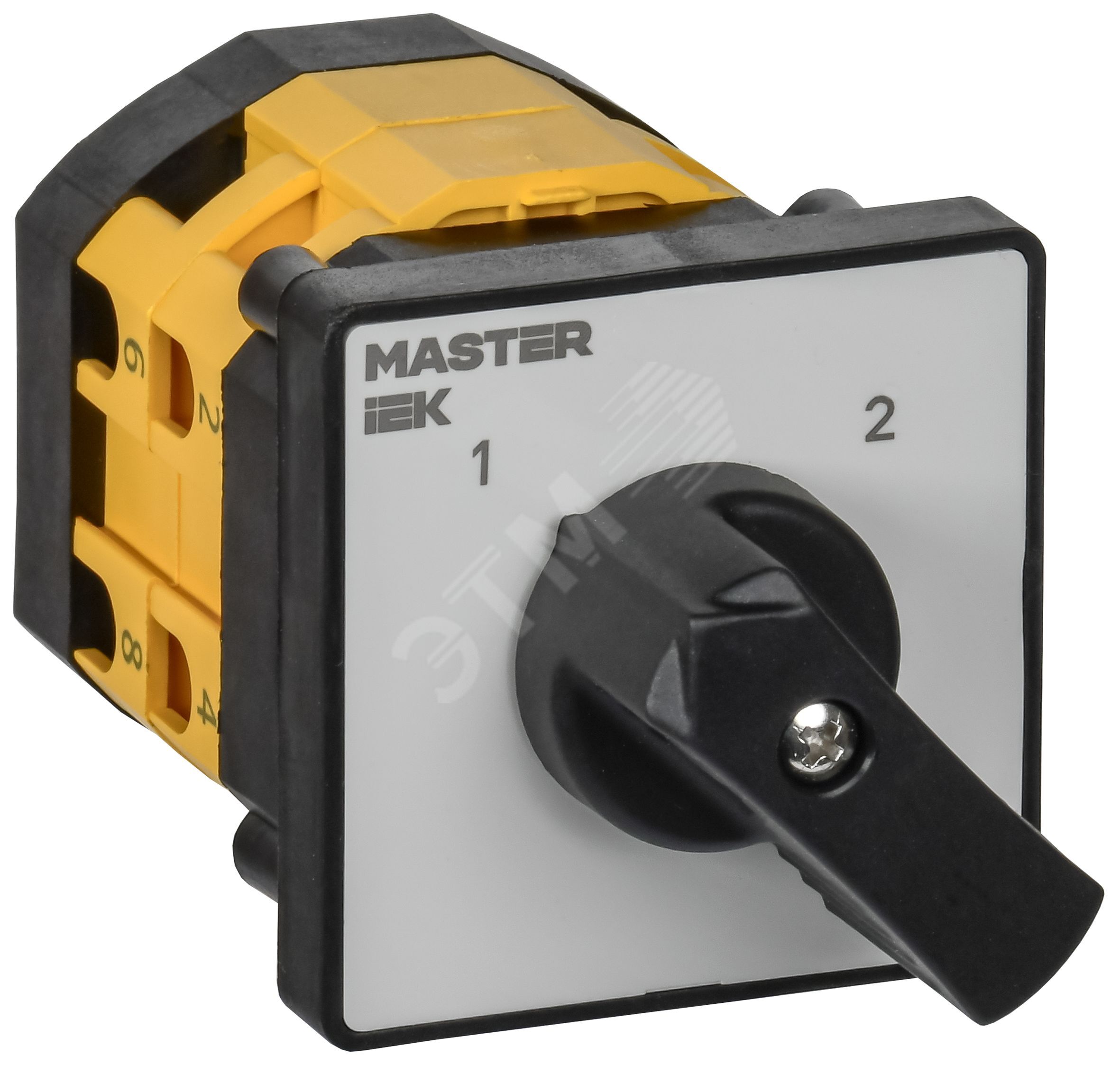 Изображение товара Переключатель кулачковый IEK MASTER 25А с поворотной рукояткой, 3 полюса