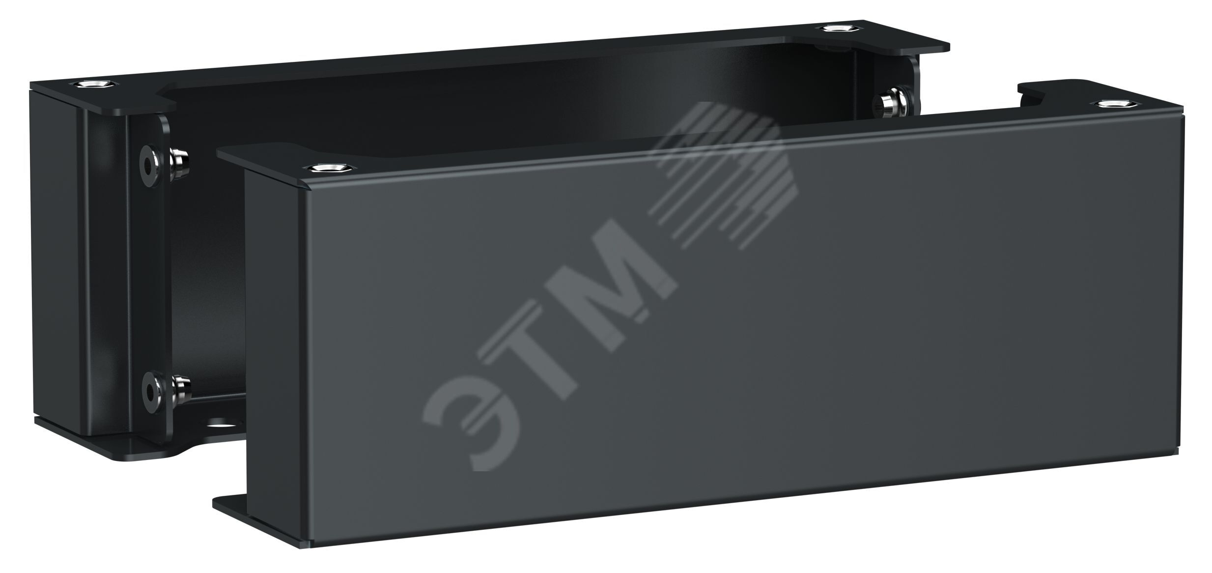 Изображение товара TITAN Панель цоколя ЩМП боковая 100х200мм RAL7021 (2шт/компл) (компл)