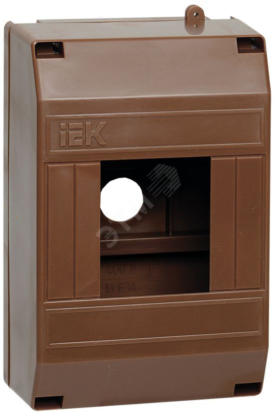 Изображение товара Бокс КМПн 1/4 для 4 автоматов IEK с имитацией дуба и пены