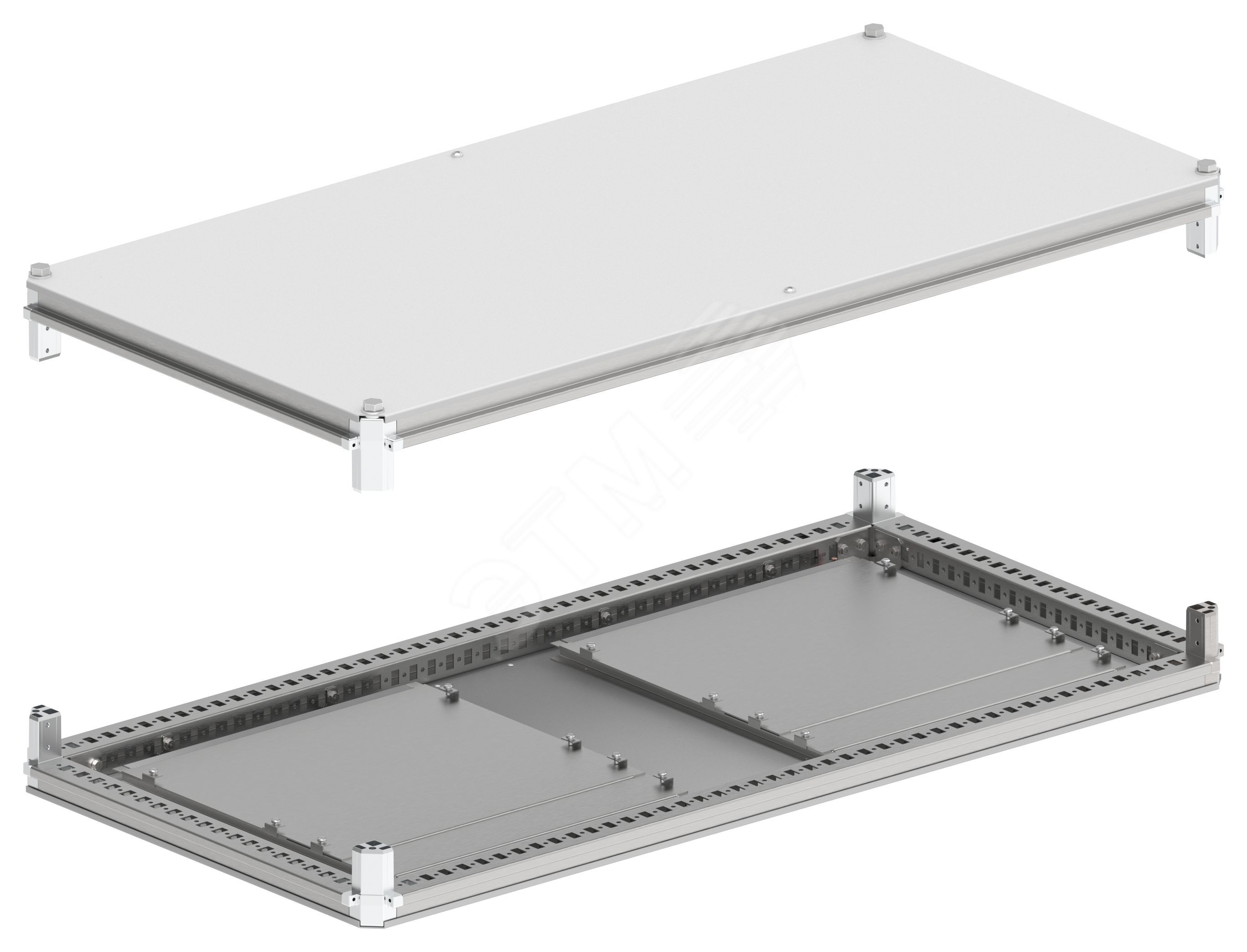 Изображение товара FORMAT Крыша и основание 1200х600мм IP54 (компл)