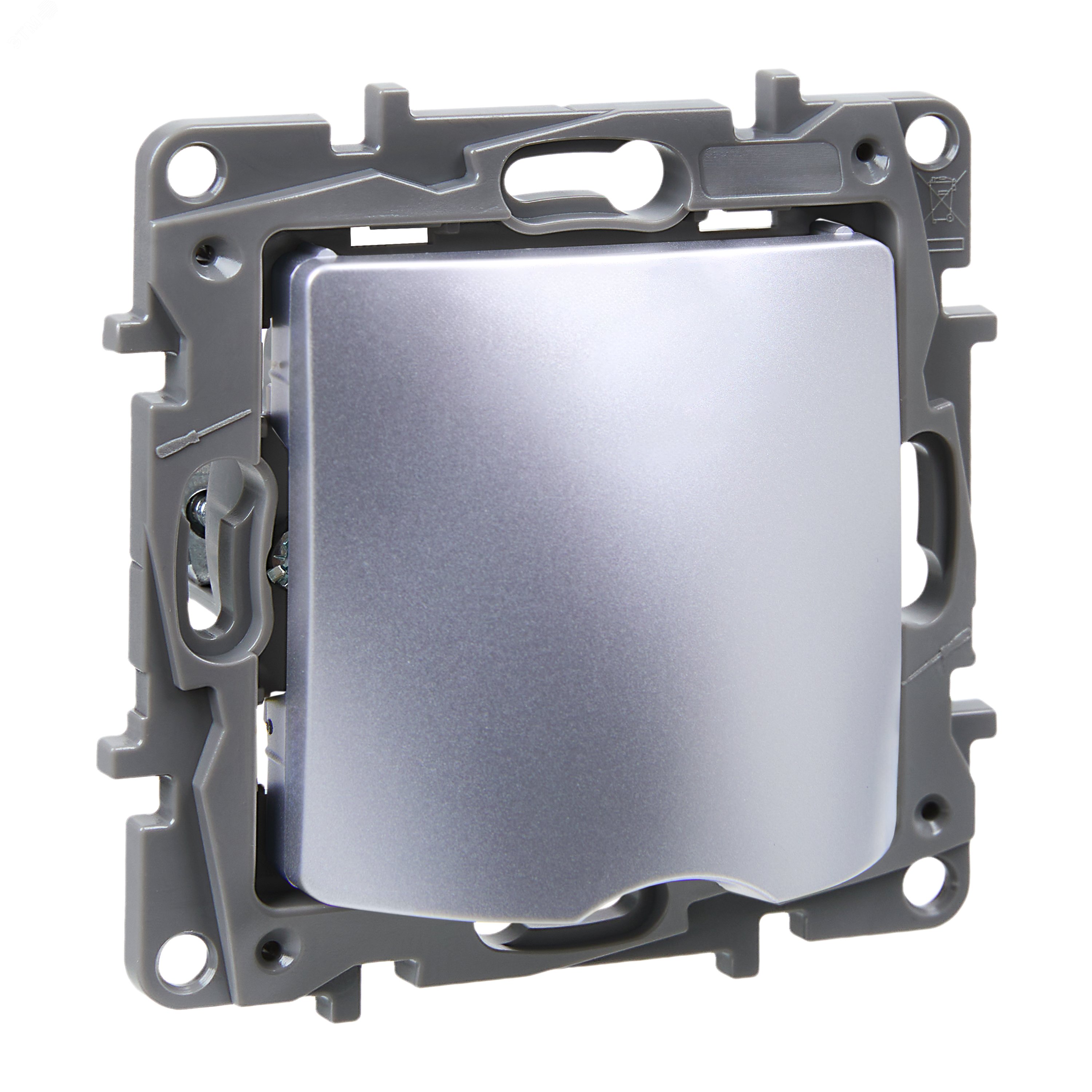 Изображение товара Вывод кабеля ETIKA с зажимом для кабеля алюминий - надежное решение