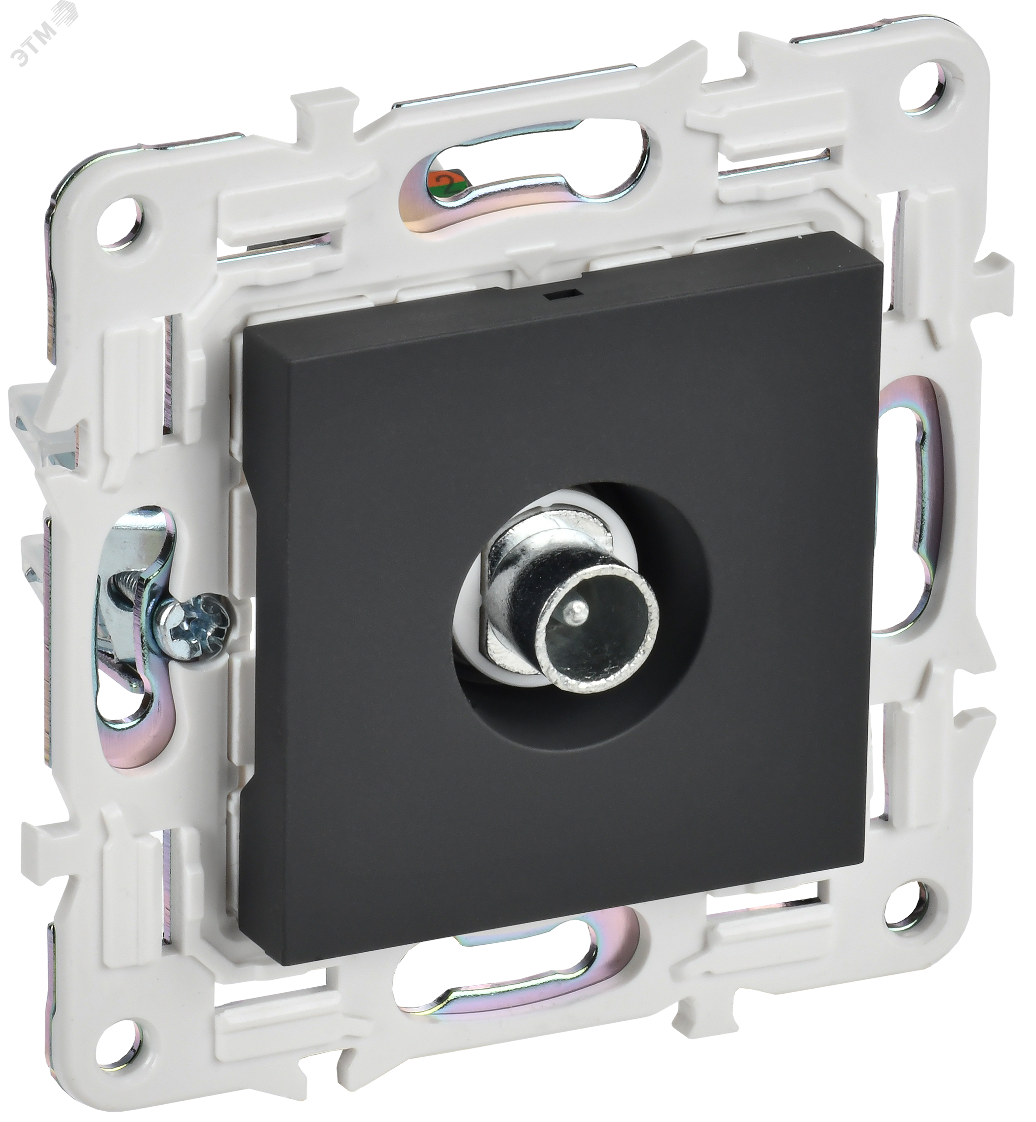 Изображение товара SKANDY Розетка TV проходная SK-A17G графит IEK