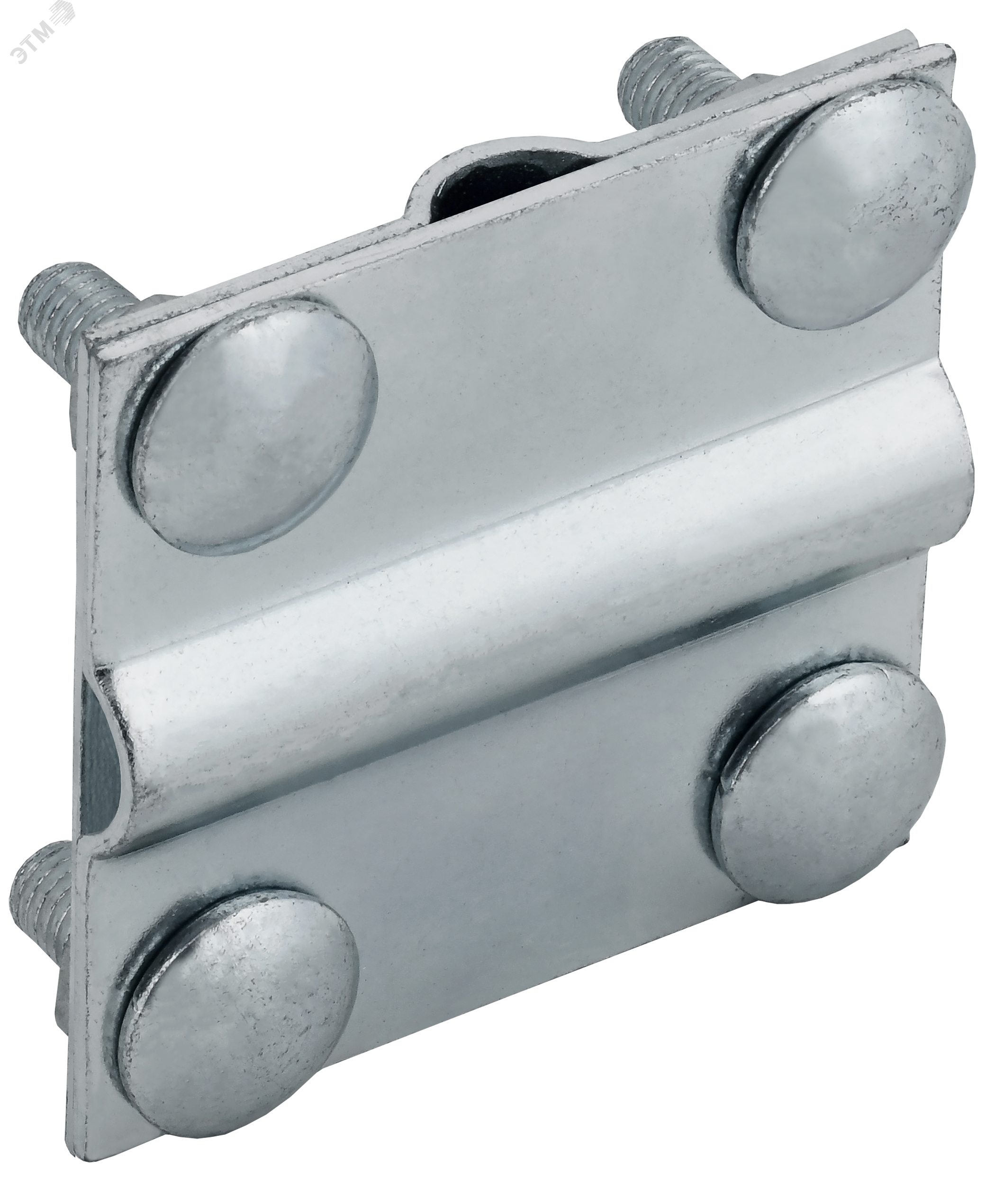 Изображение товара Зажим крестообразный из оцинкованной стали для соединения проводников 40/12 мм