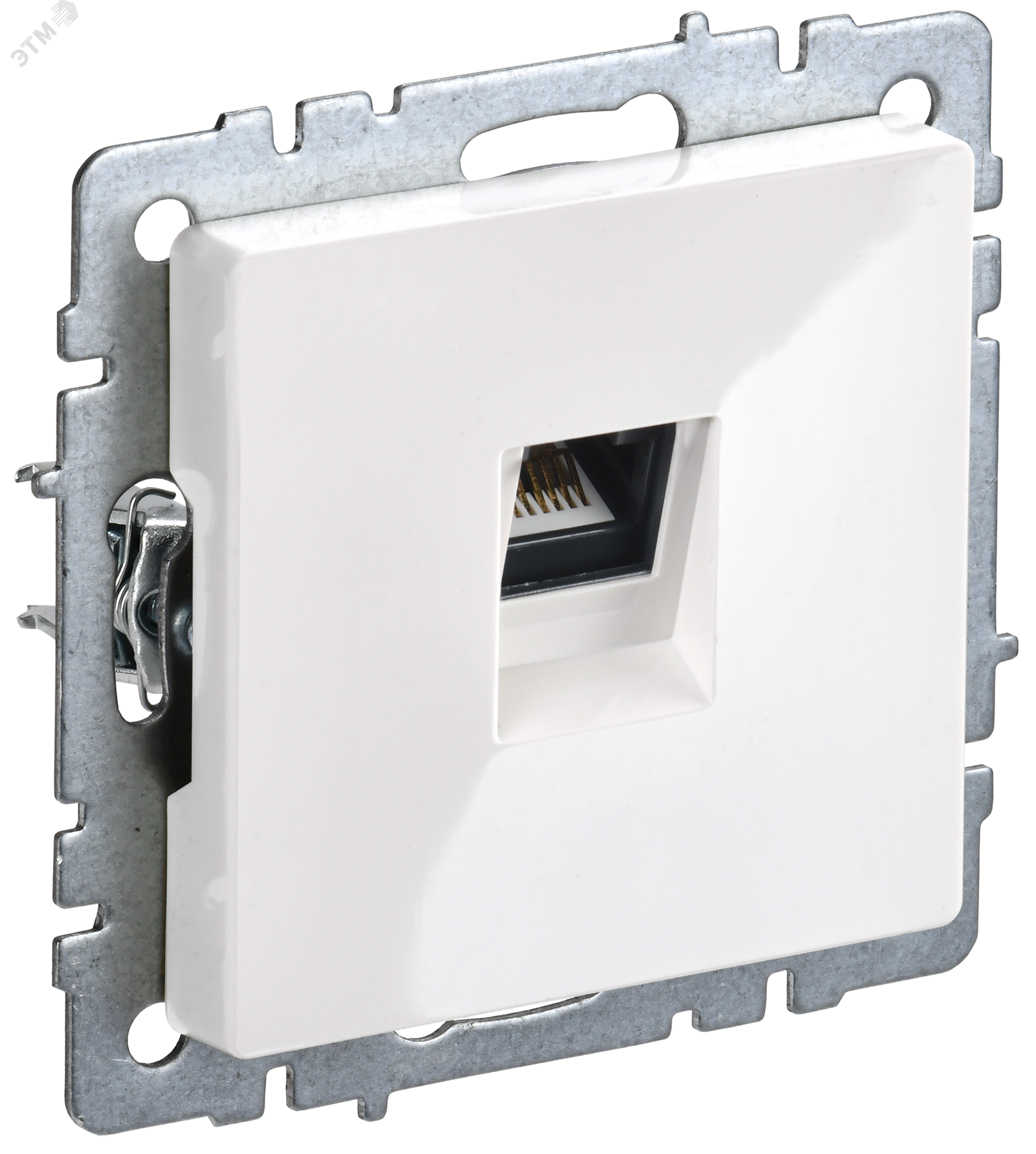 Изображение товара Розетка компьютерная RJ45 кат.5E BRITE РК10-БрБ белая