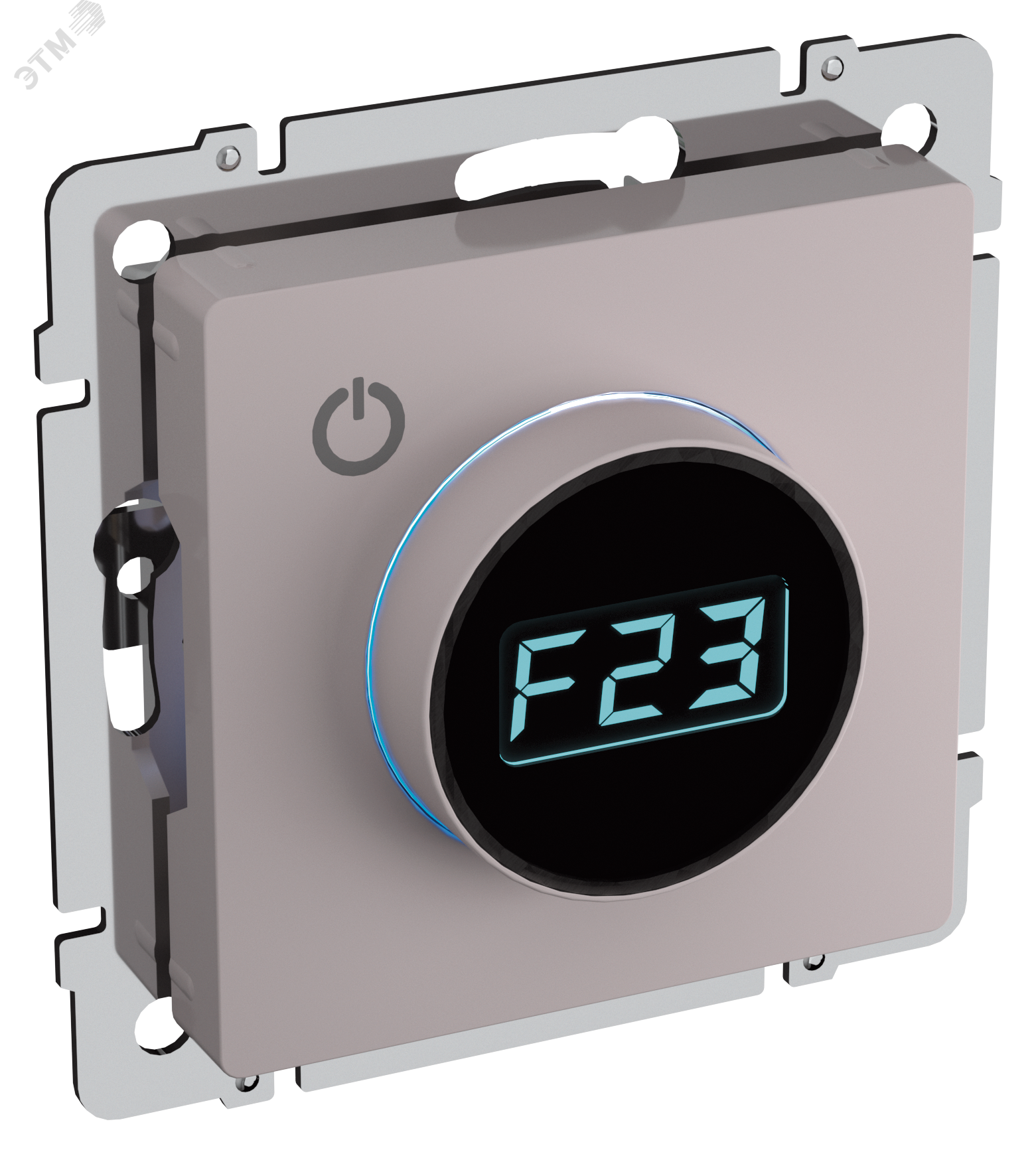 Изображение товара Электронный терморегулятор серии BRITE IEK ТС10-1-БрЖ для теплого пола