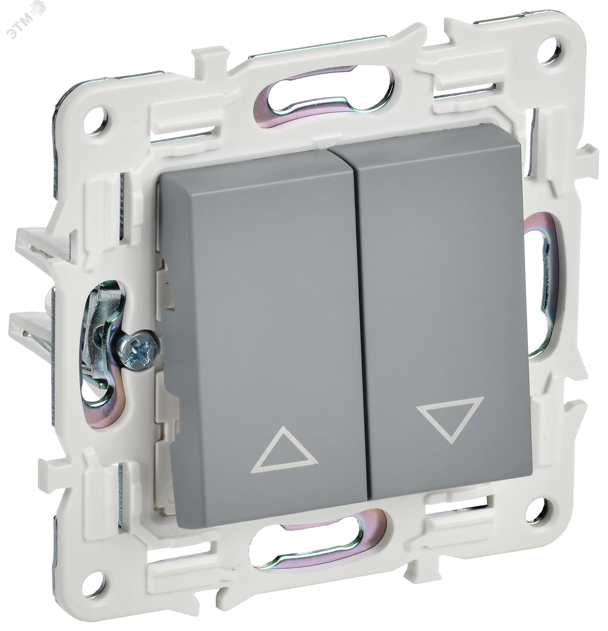 Изображение товара SKANDY Выключатель жалюзи 10А SK-V12Gr серый IEK (шт)