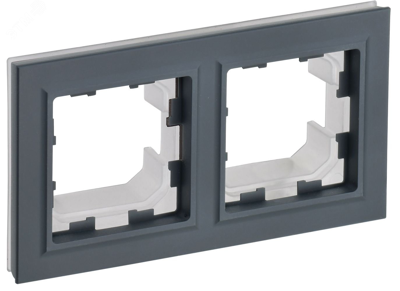 Изображение товара BRITE Рамка 2 поста IP44 RU 2 БрГ 44 графит