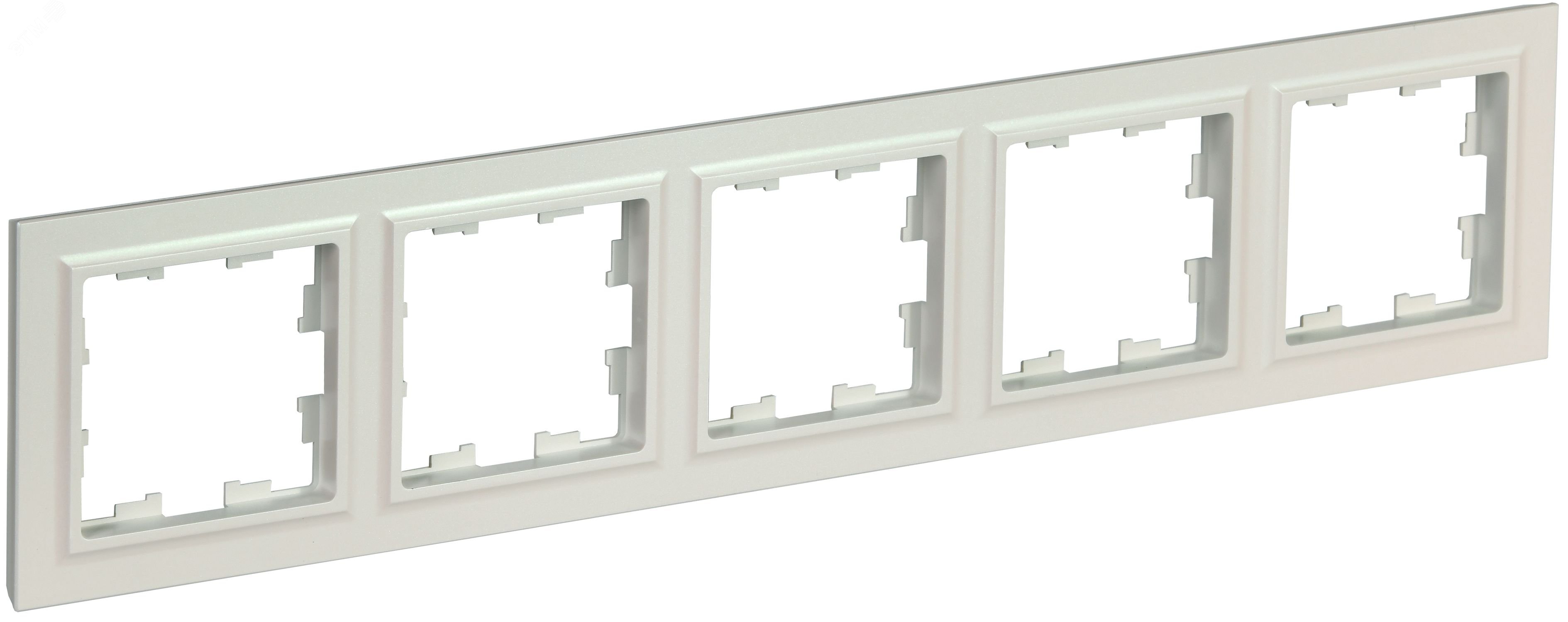 Изображение товара Рамка 5 постов РУ-5-БрЖ жемчуг высококачественная пластиковая серия BRITE IEK
