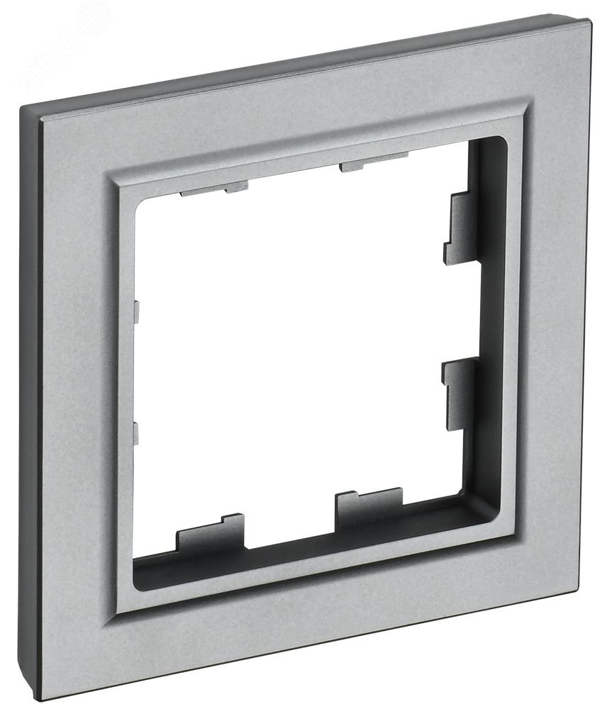 Изображение товара Рамка 1 пост РУ-1-БрС BRITE сталь для монтажа