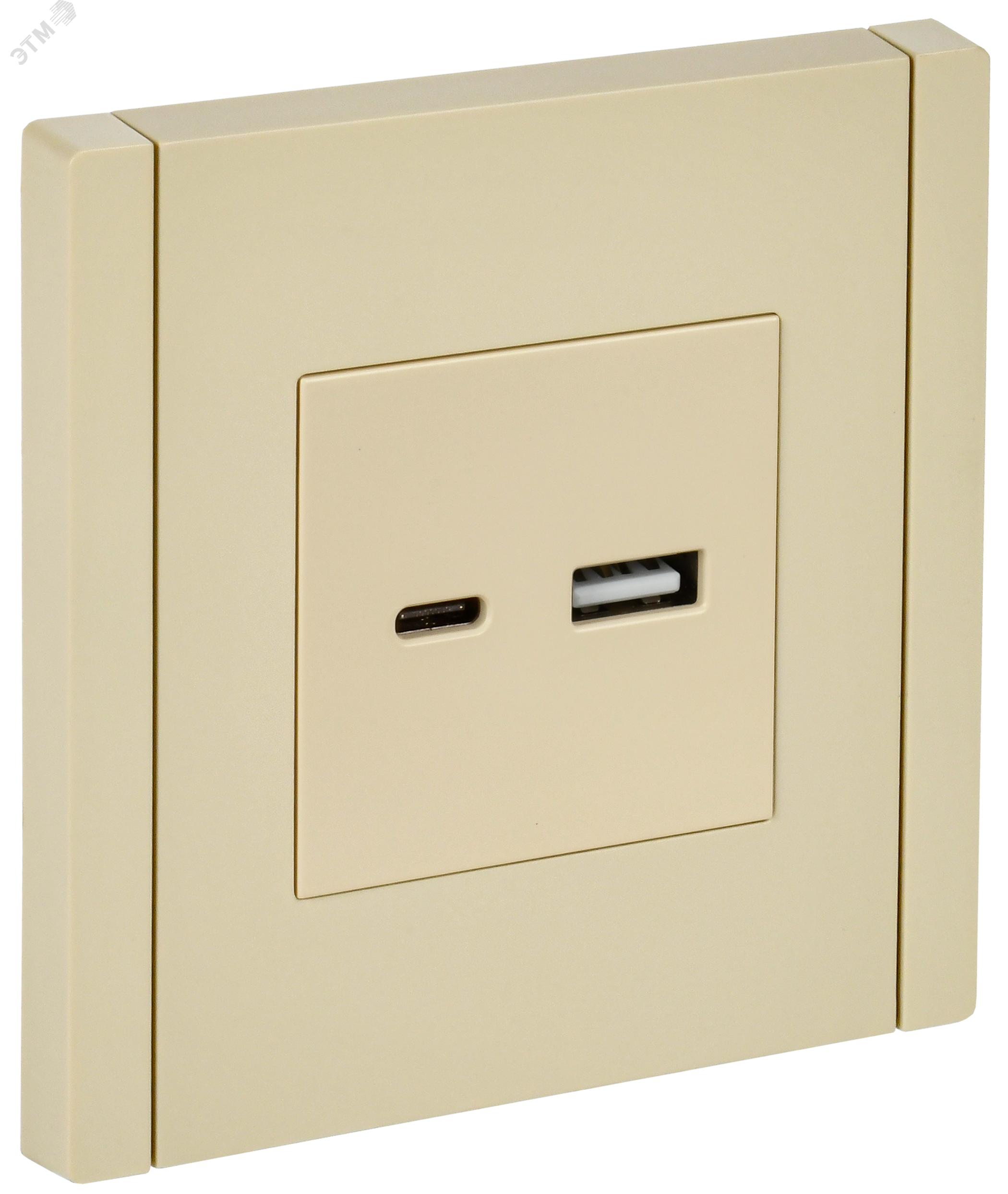 Изображение товара USB-розетка серии FORTE&PIANO 3,1А ваниль IEK FP450