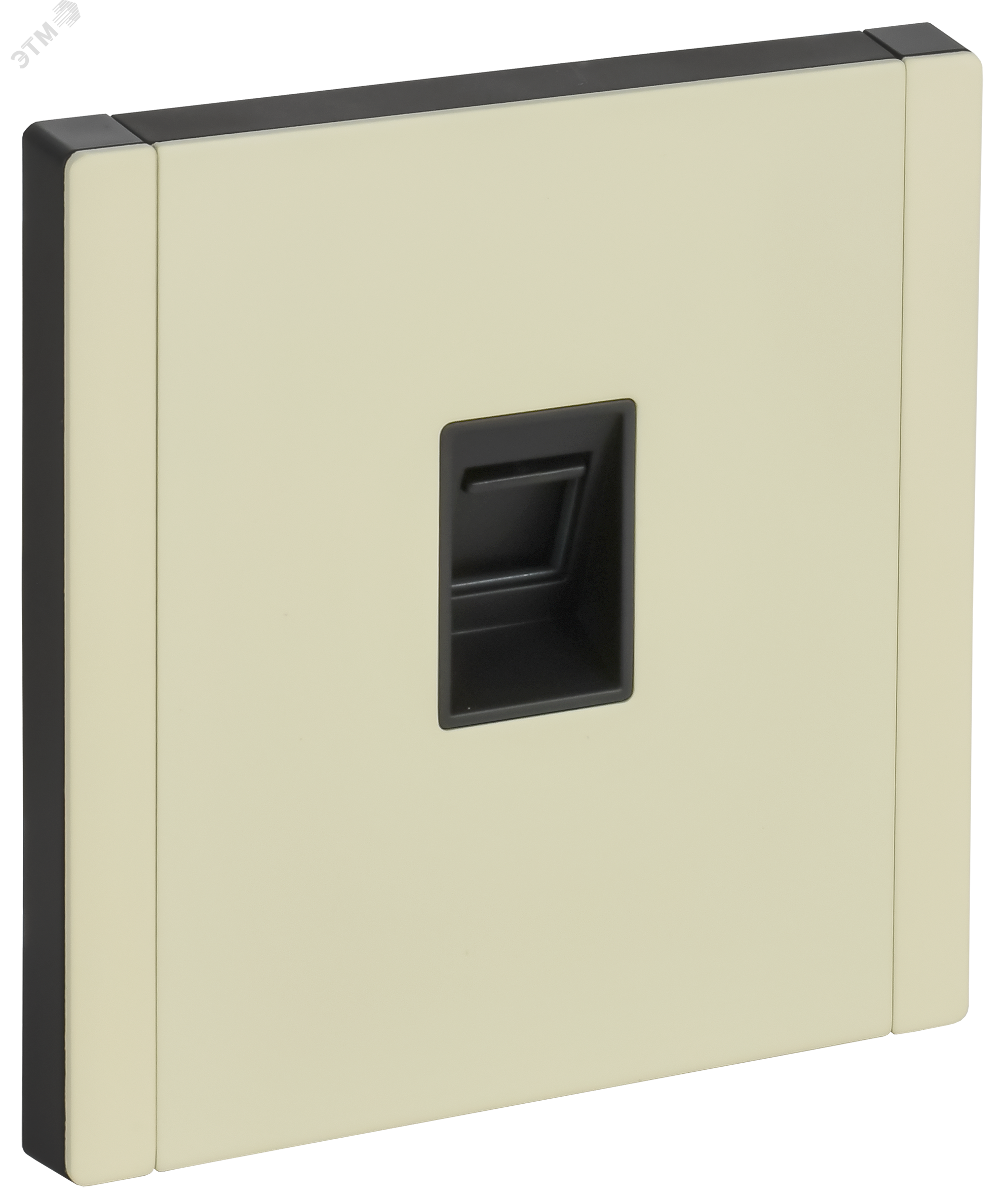 Изображение товара Розетка компьютерная RJ45 кат 5E из серии FORTE&PIANO IEK премиум металлик