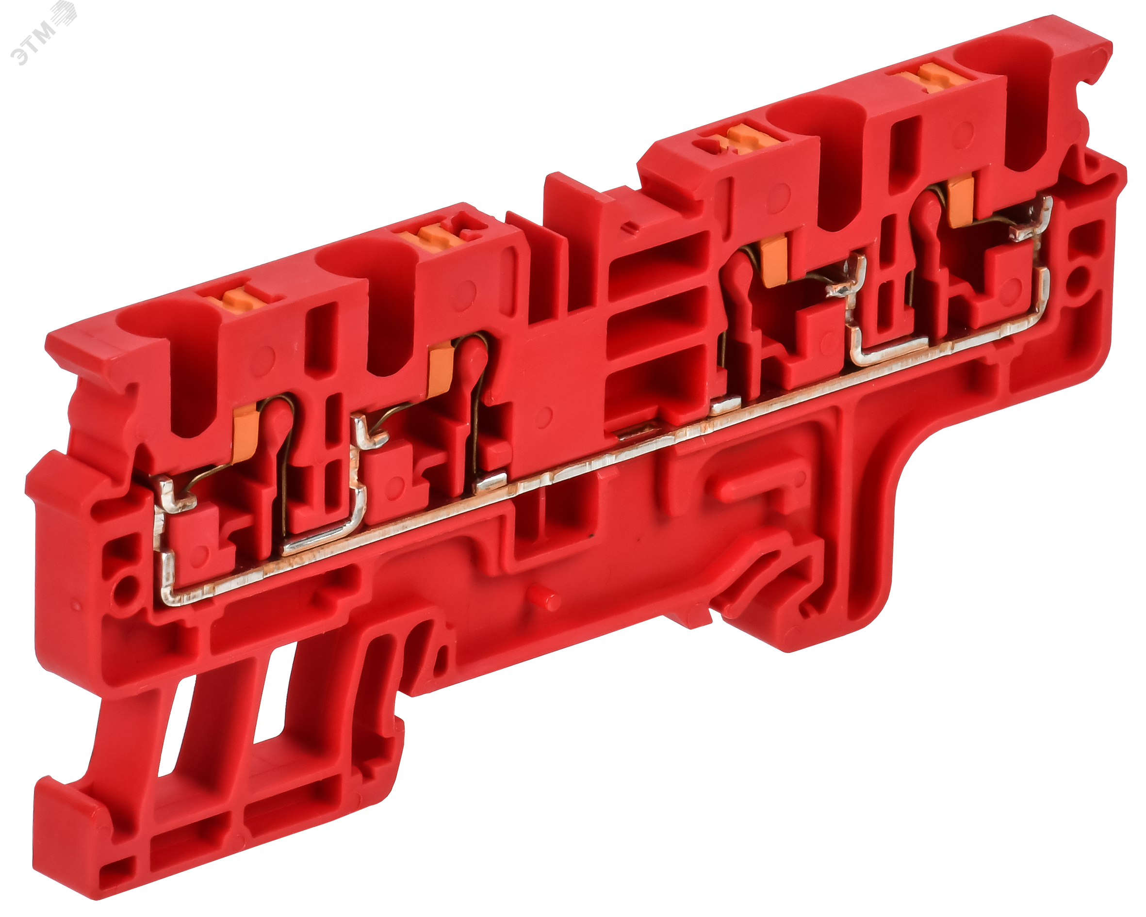 Изображение товара ARMAFIX Клемма пружинная Push In CP-MC 4 вывода 4мм2 красная IEK (шт)