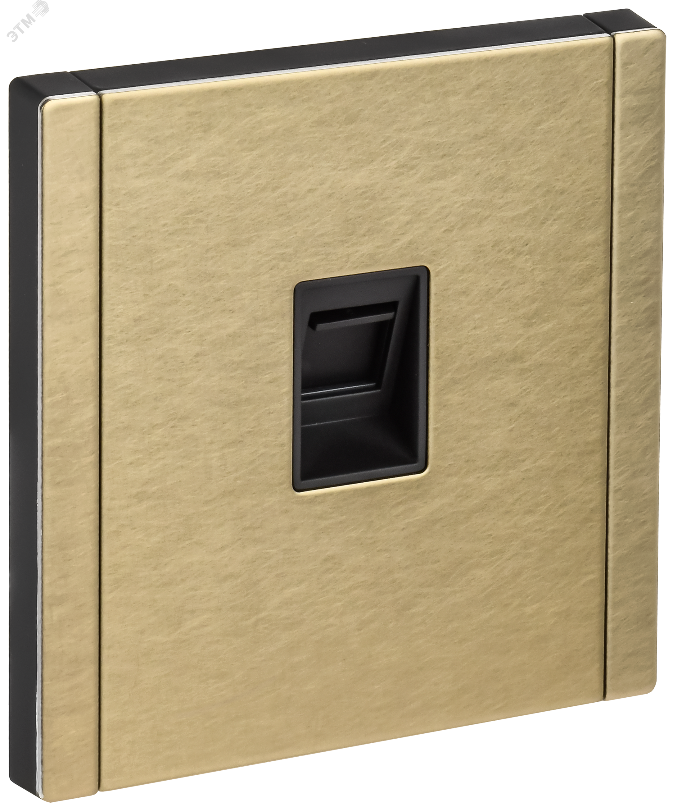 Изображение товара Компьютерная розетка RJ45 кат. 5E из металла серия FORTE&PIANO IEK