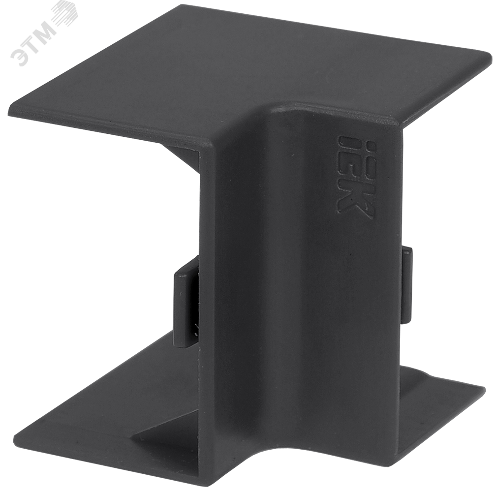 Изображение товара ELECOR Угол внутренний КМВ 16х16 черный (4шт/компл) (компл)