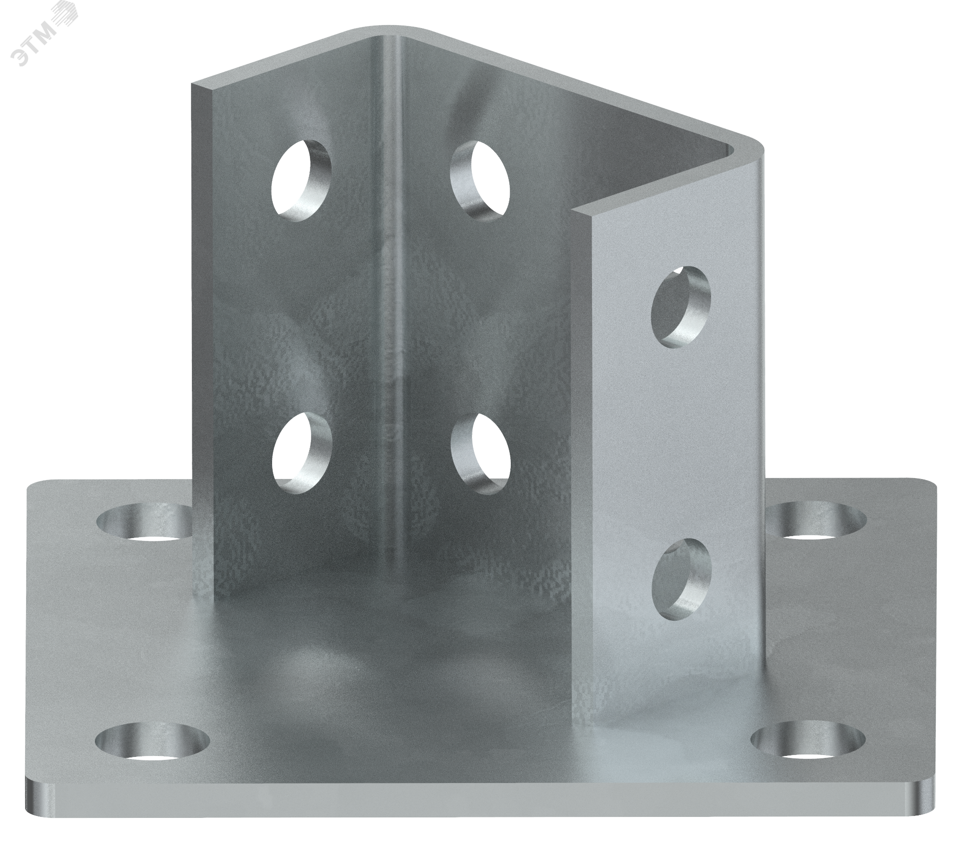 Изображение товара Опора открытая для двойного STRUT-профиля EZ 150 мм металл оцинкованная