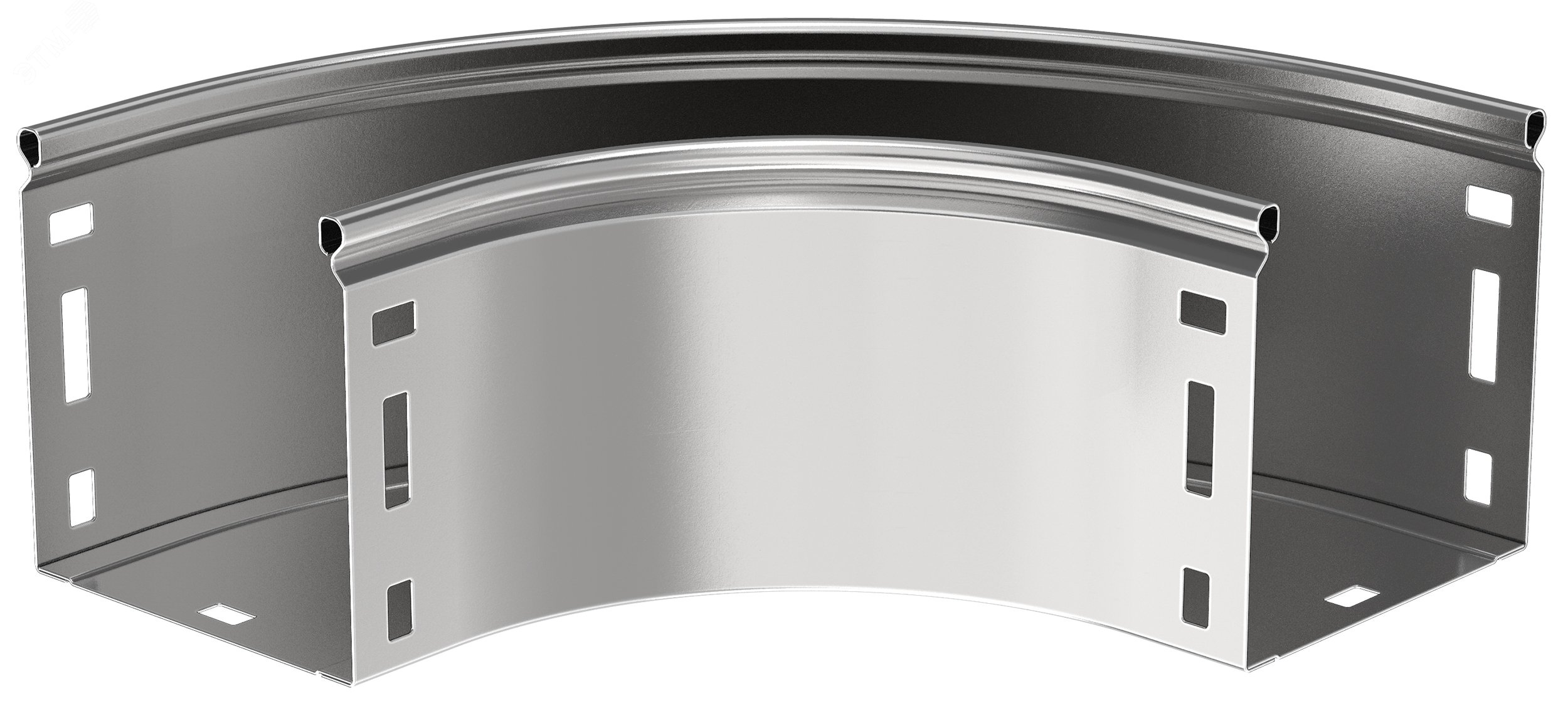 Поворот плавн. 90град тип Г01 ESCA 80х100мм IEK (CPG01-0-90-080-100 ...