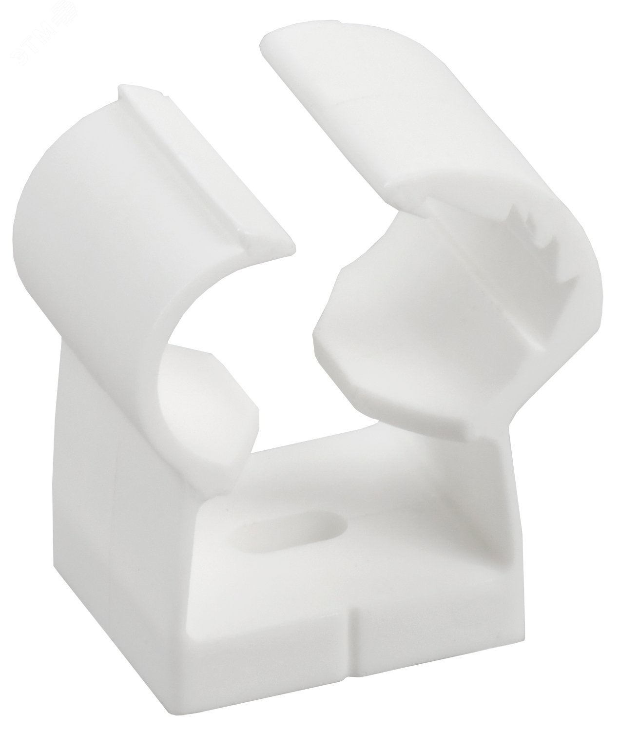 Изображение товара Клипса с фиксатором для гладких труб IEK 35-42 мм (упак 12 шт)