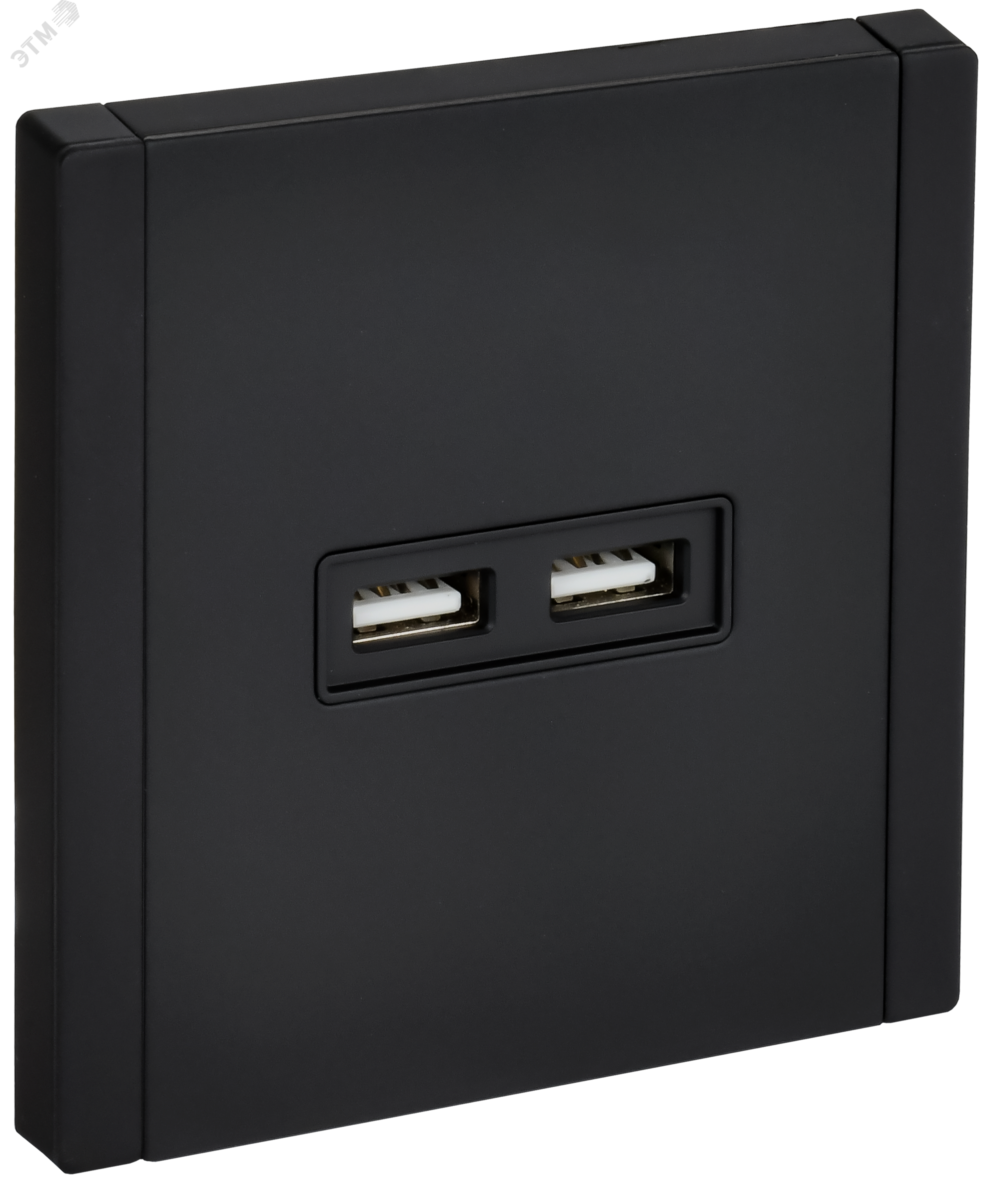 Изображение товара Розетка USB A+A 3,1А металл черный IEK FORTE&PIANO FP149M надежное решение