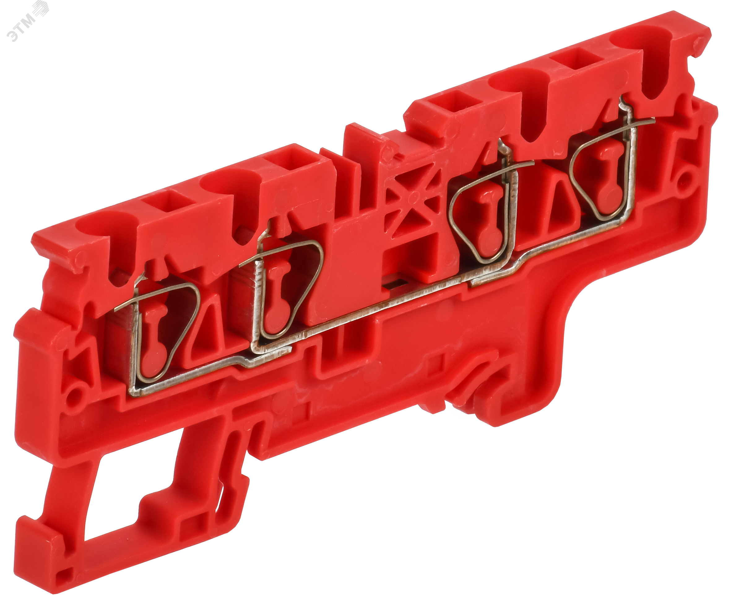 Изображение товара ARMAFIX Клемма пружинная CX4-4 четырехконтактная красная IEK (шт)