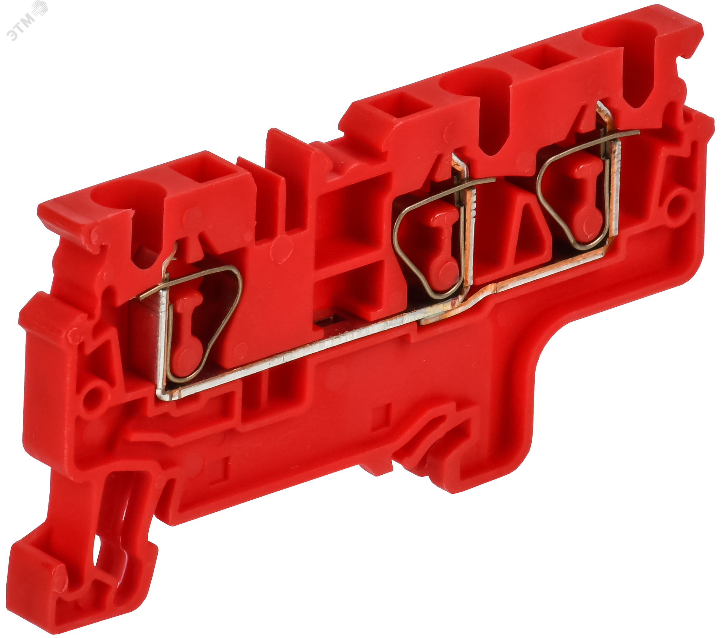 Изображение товара ARMAFIX Клемма пружинная CX4-3 трехконтактная красная IEK (шт)