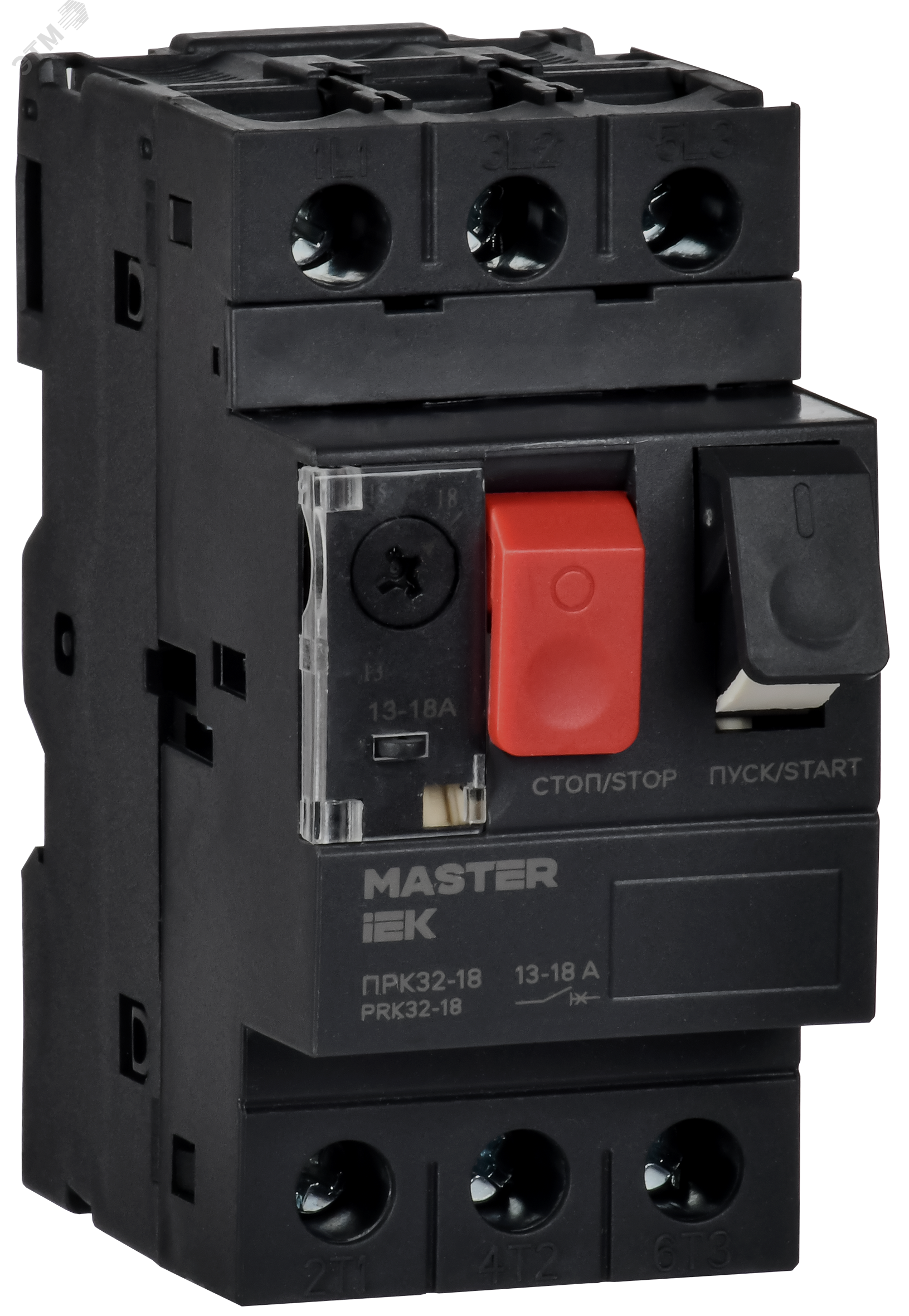 Изображение товара Пускатель ПРК32-18 IEK 13-18А для управления трехфазными электродвигателями